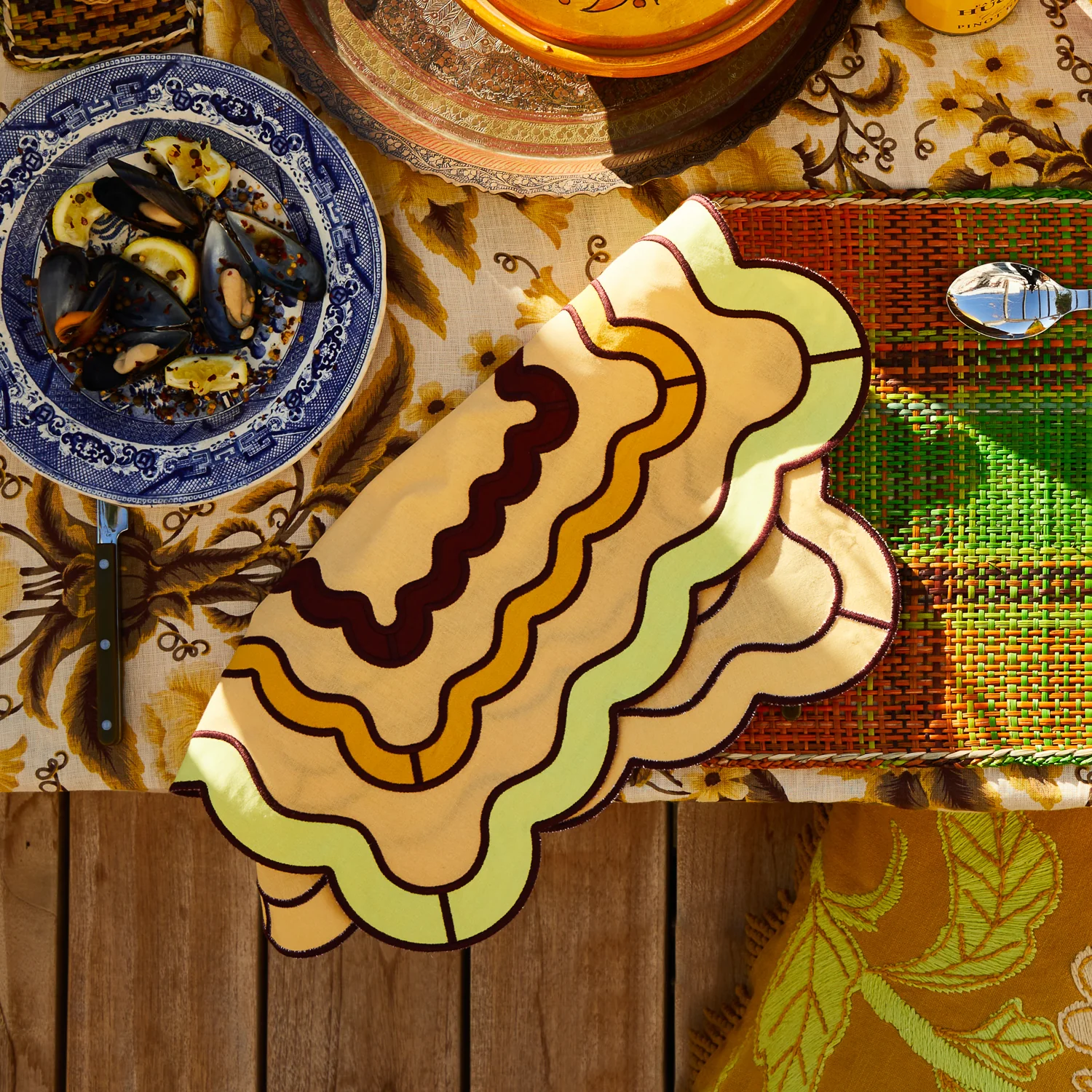 Gabriella Napkin Set - Dune - Image 4