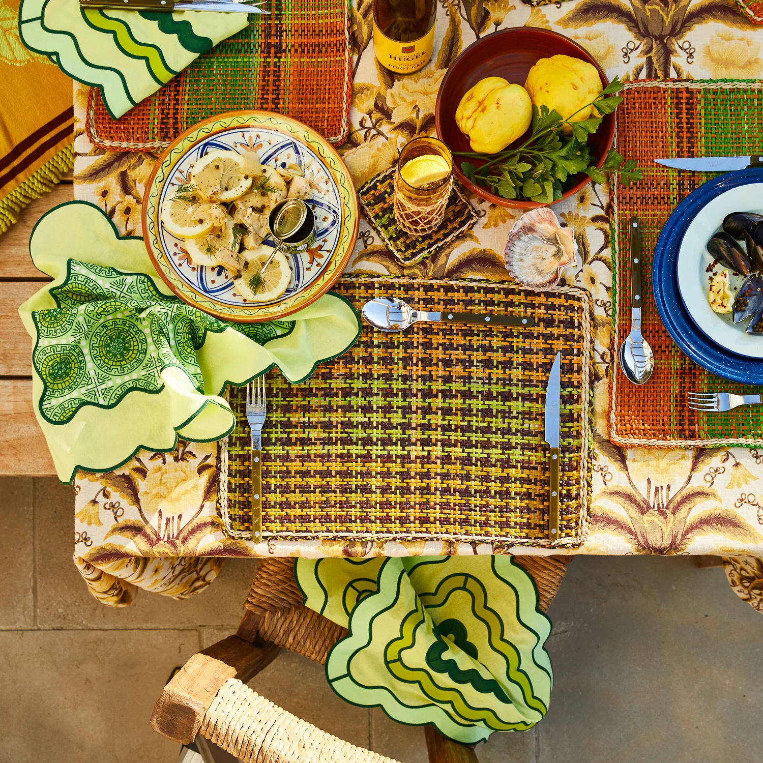 Gabriella Napkin Set - Zest - Image 7