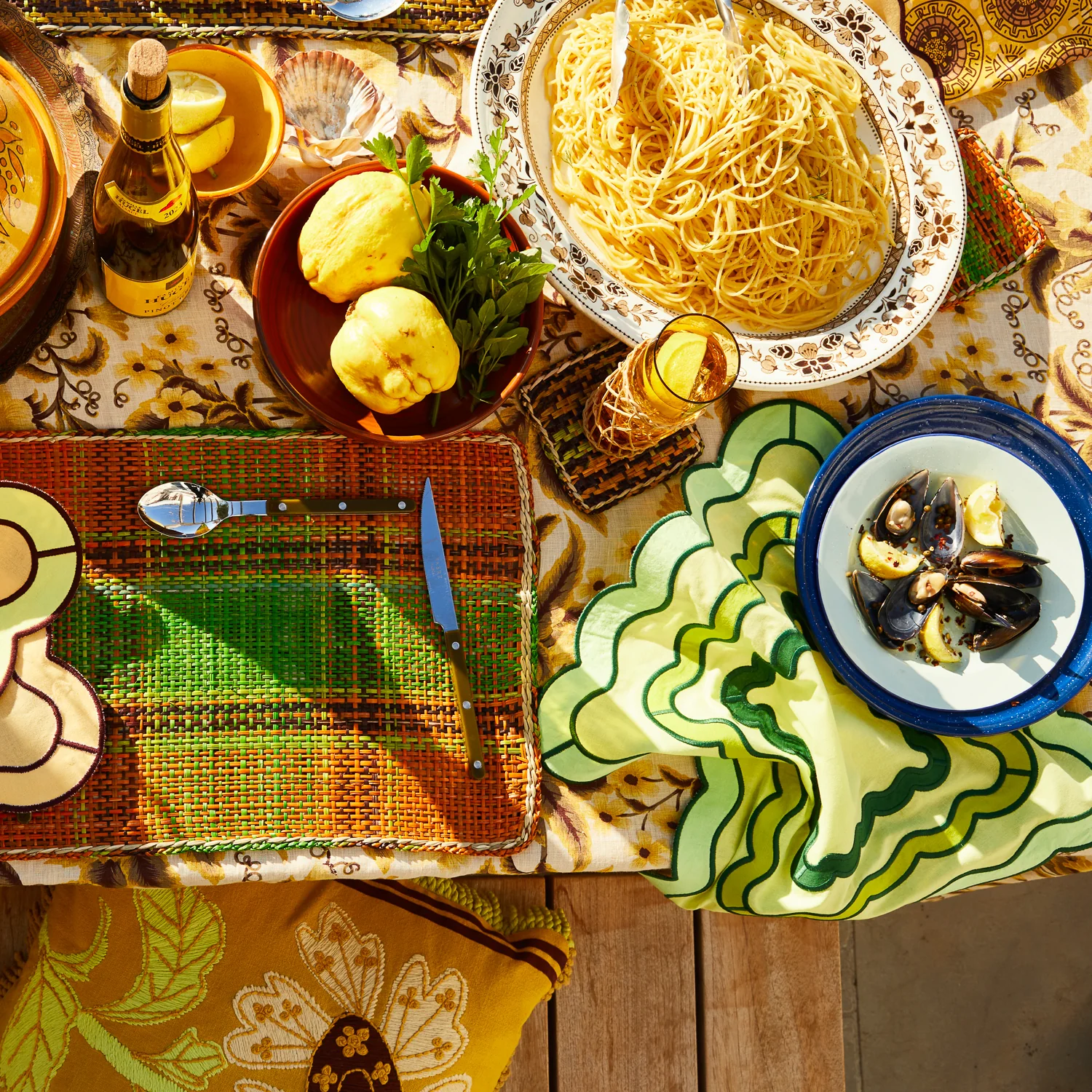 Gabriella Napkin Set - Zest - Image 8