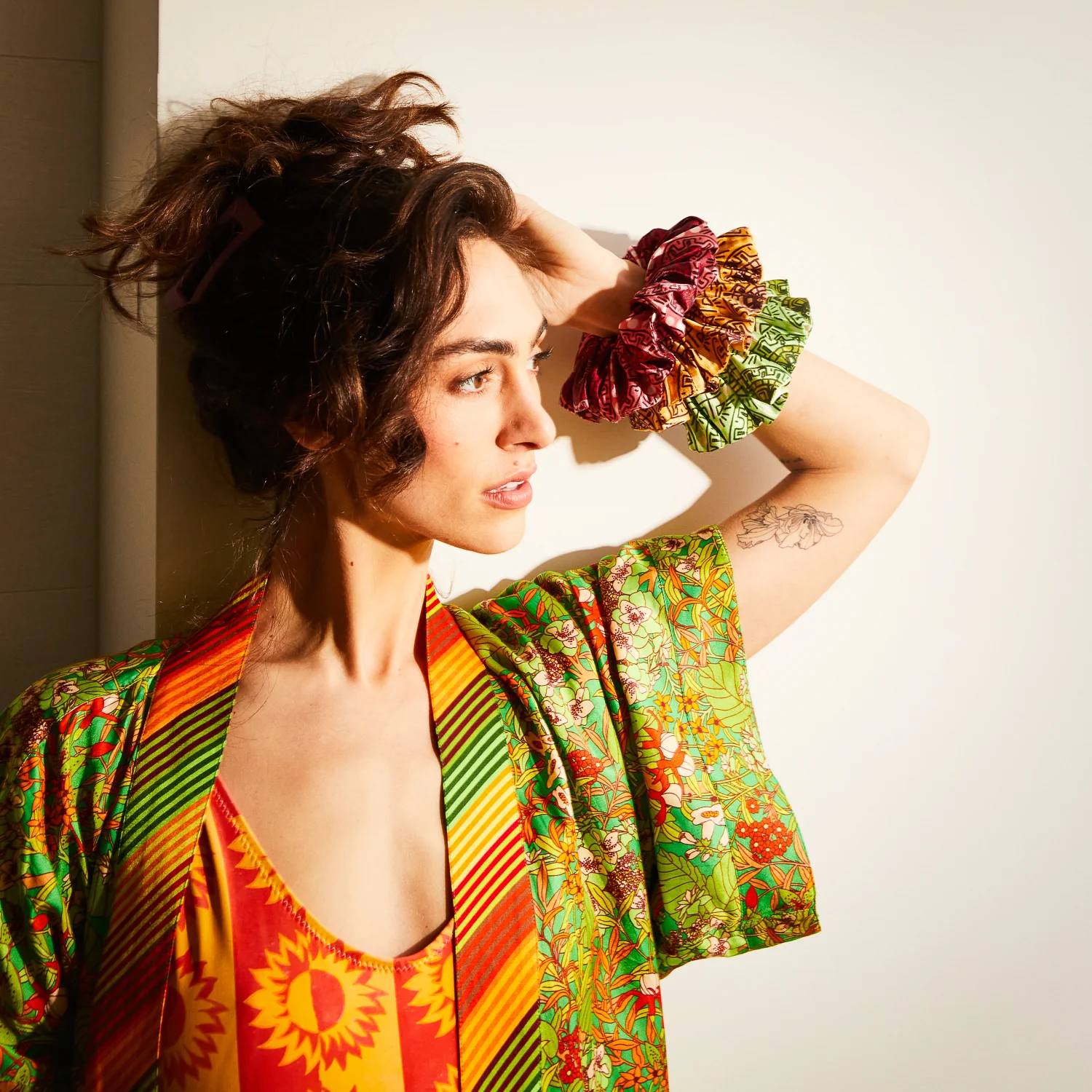 Gabriella Silk Scrunchie Set - Image 5