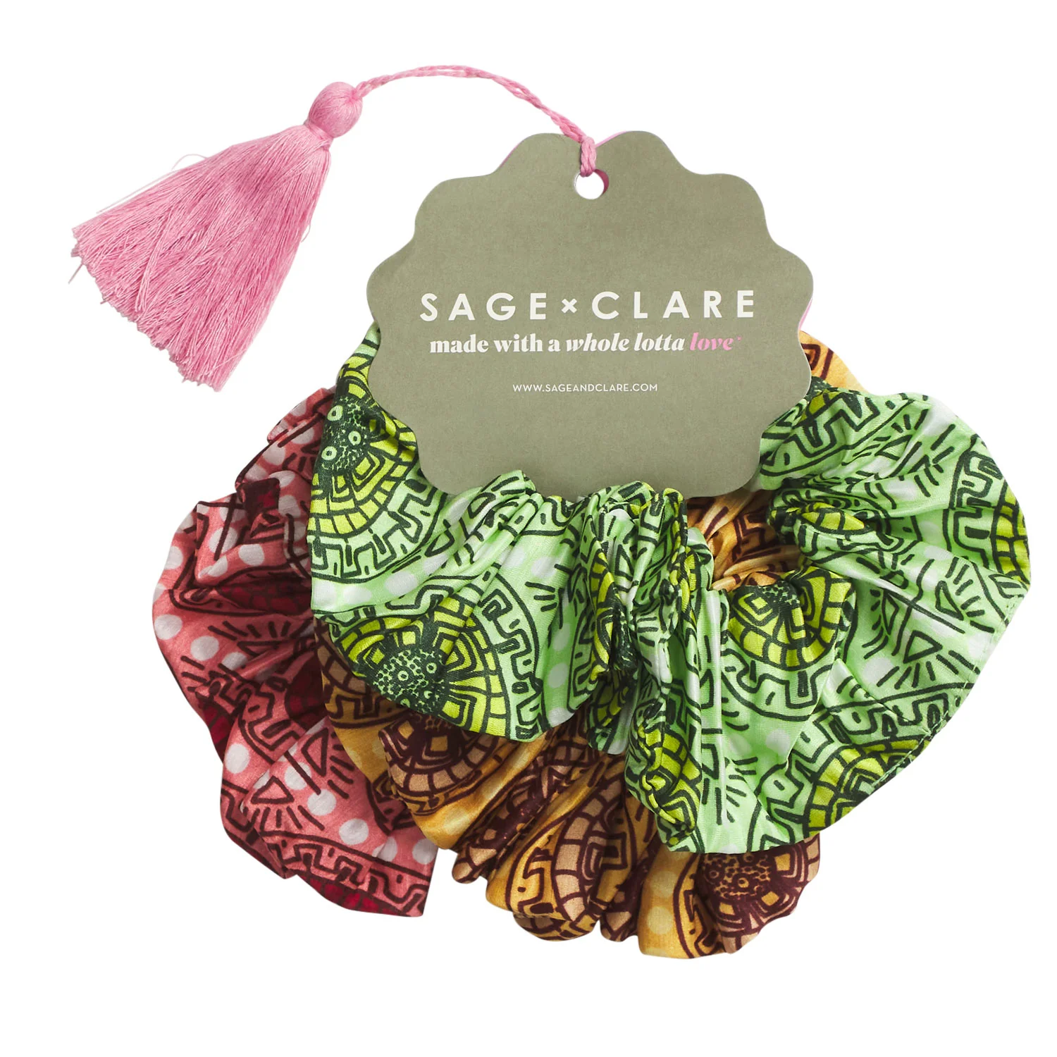 Gabriella Silk Scrunchie Set - Image 6