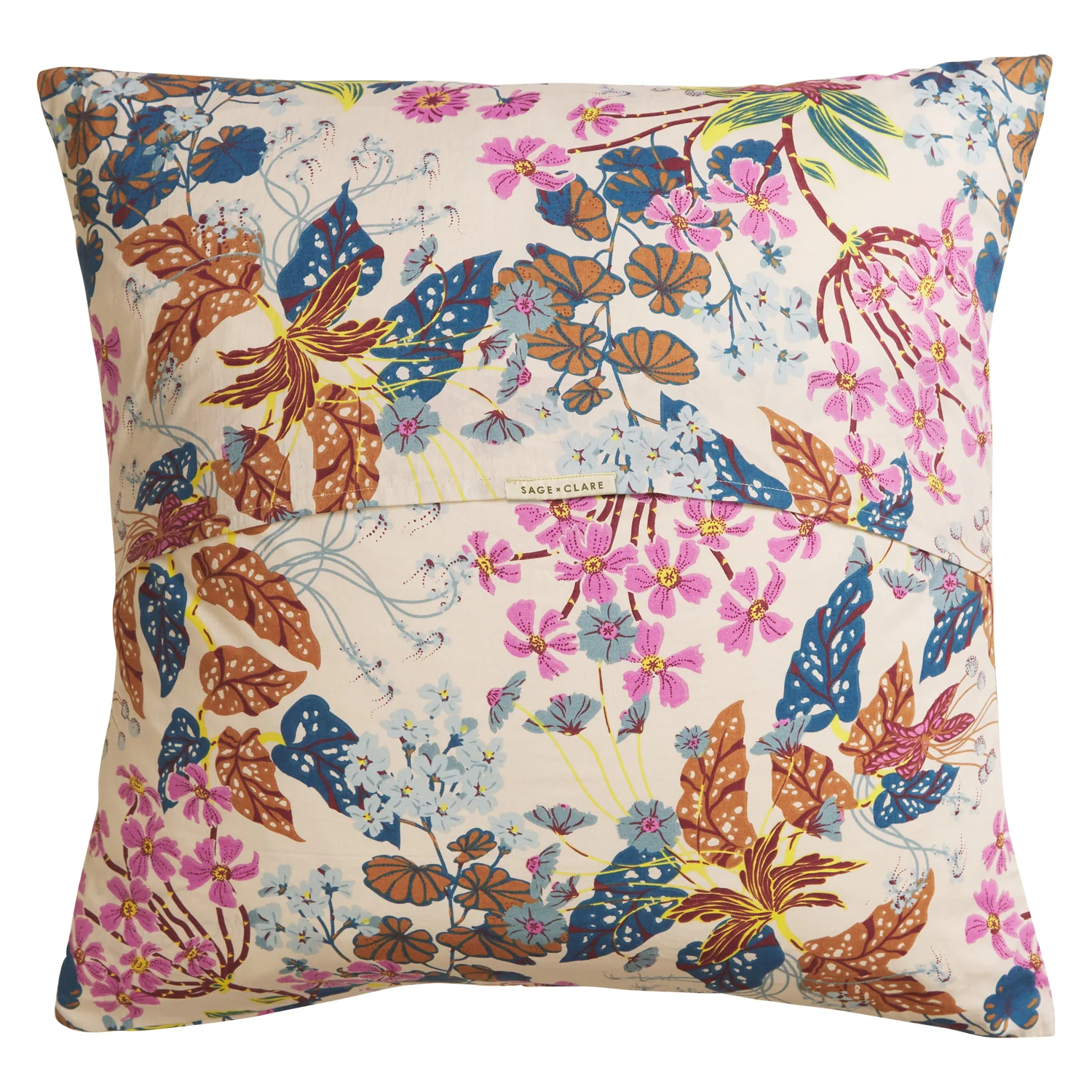 Genevieve Cotton Euro Pillowcase Set - Almond - Image 6