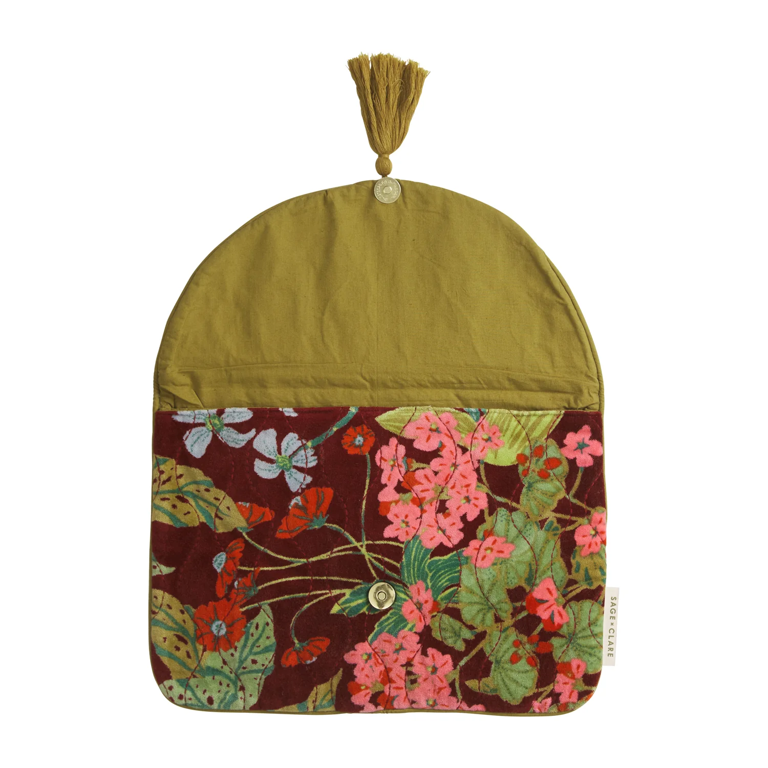 Genevieve Velvet Clutch - Image 5