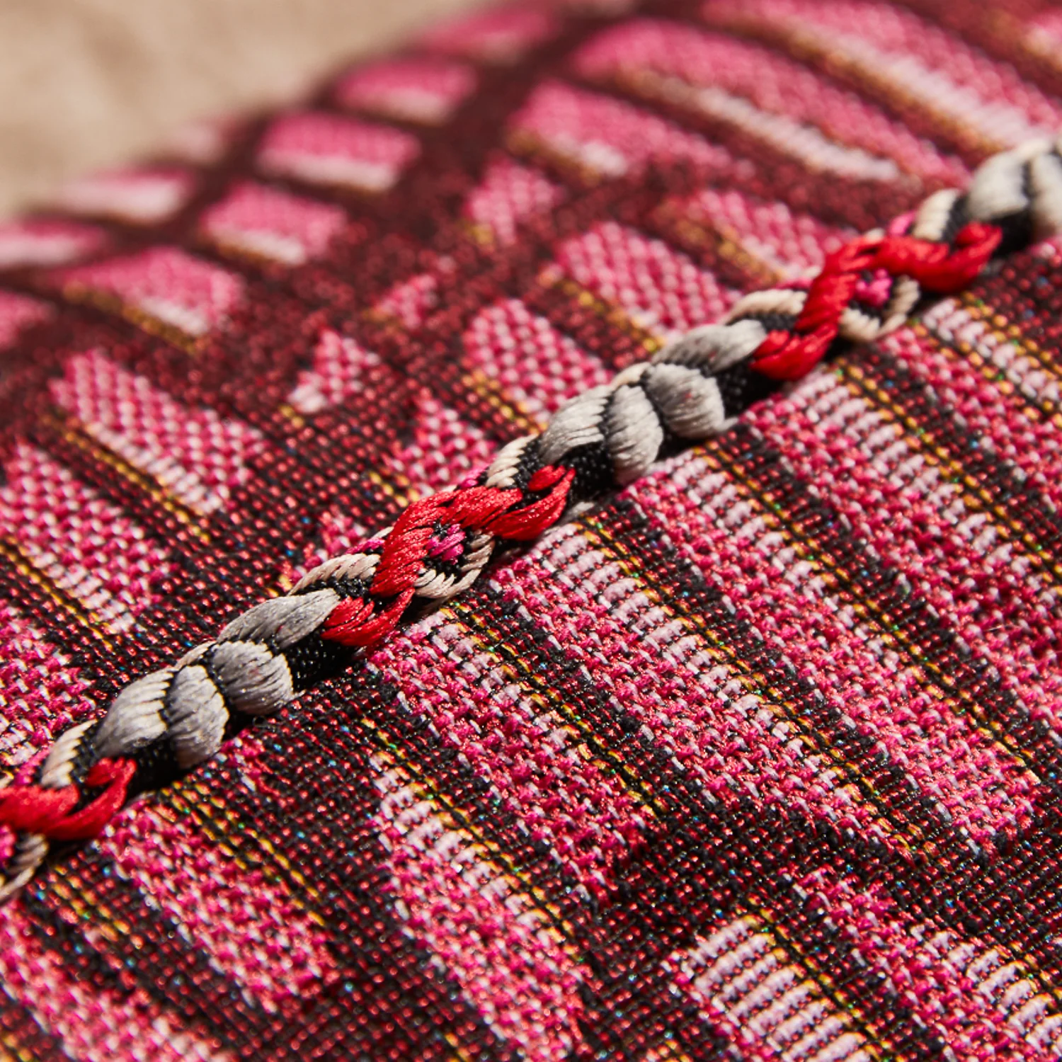Hanna Jacquard Cushion - Image 4