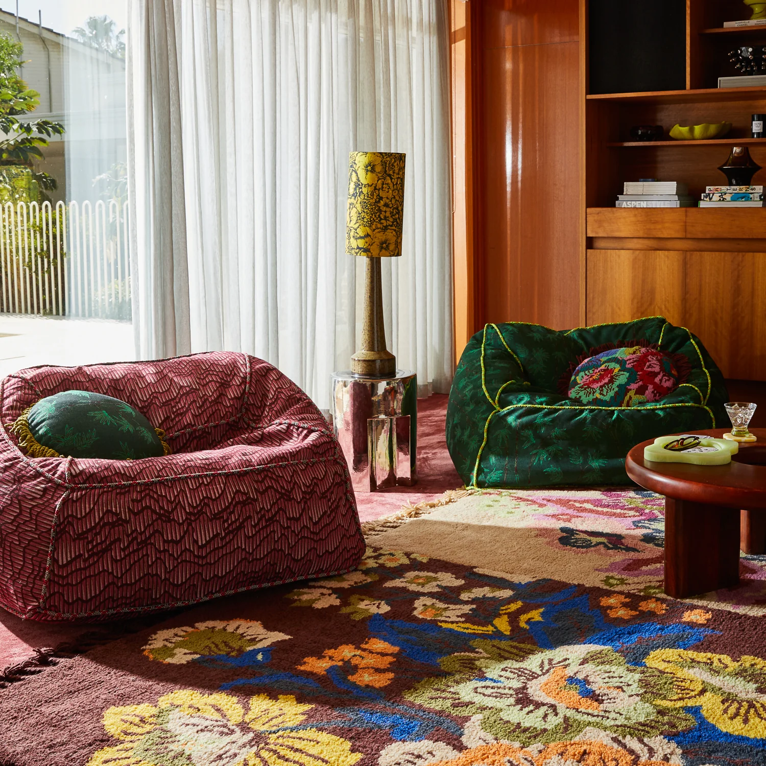 Hanna Jacquard Lounger Cover - Image 4