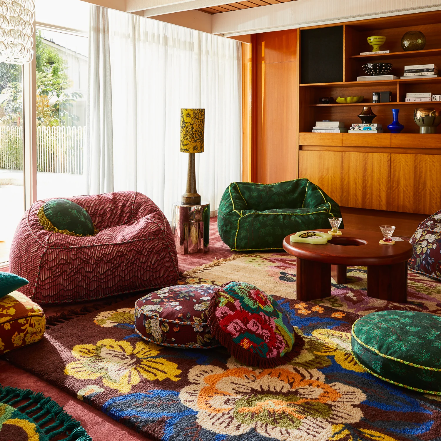 Hanna Jacquard Lounger Cover - Image 5