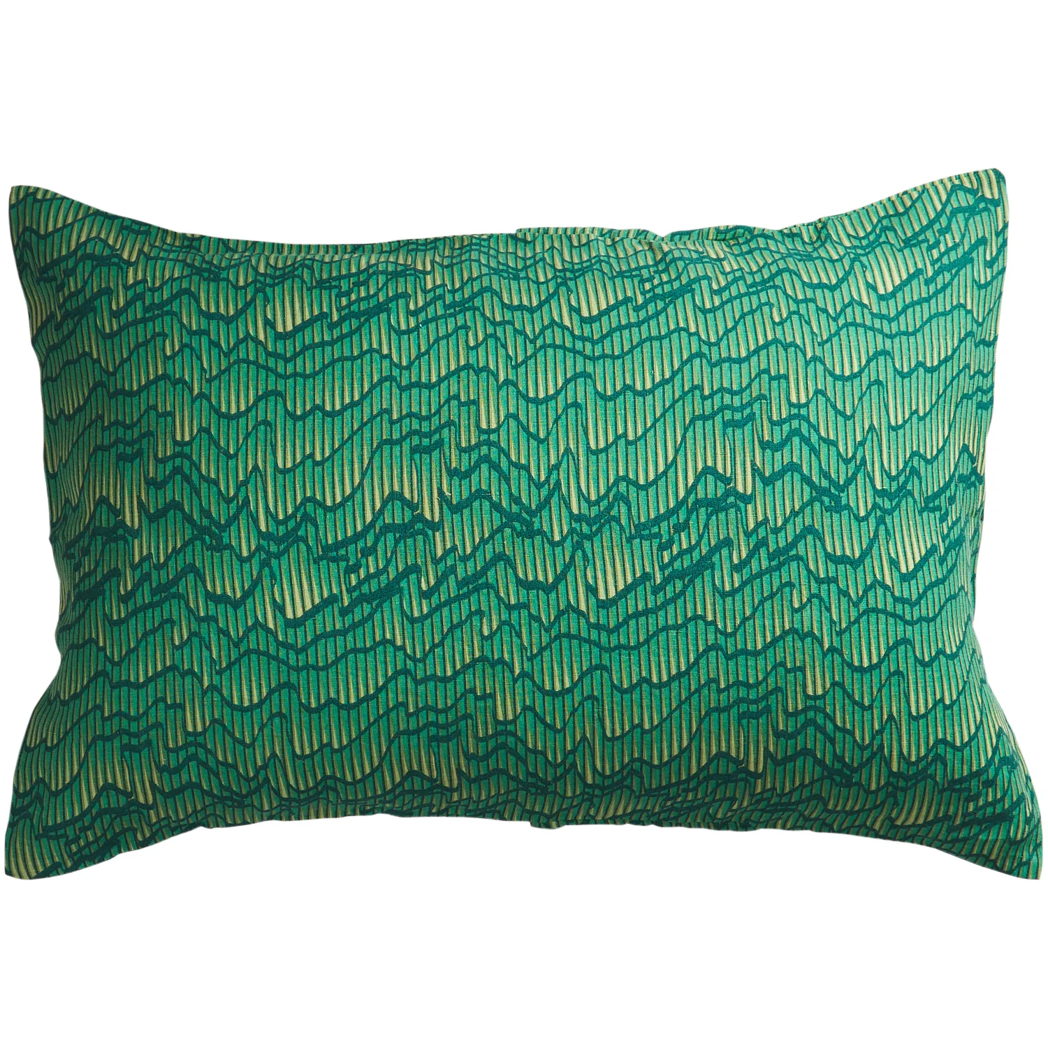 Hanna Linen Pillowcase Set - Kelly Green