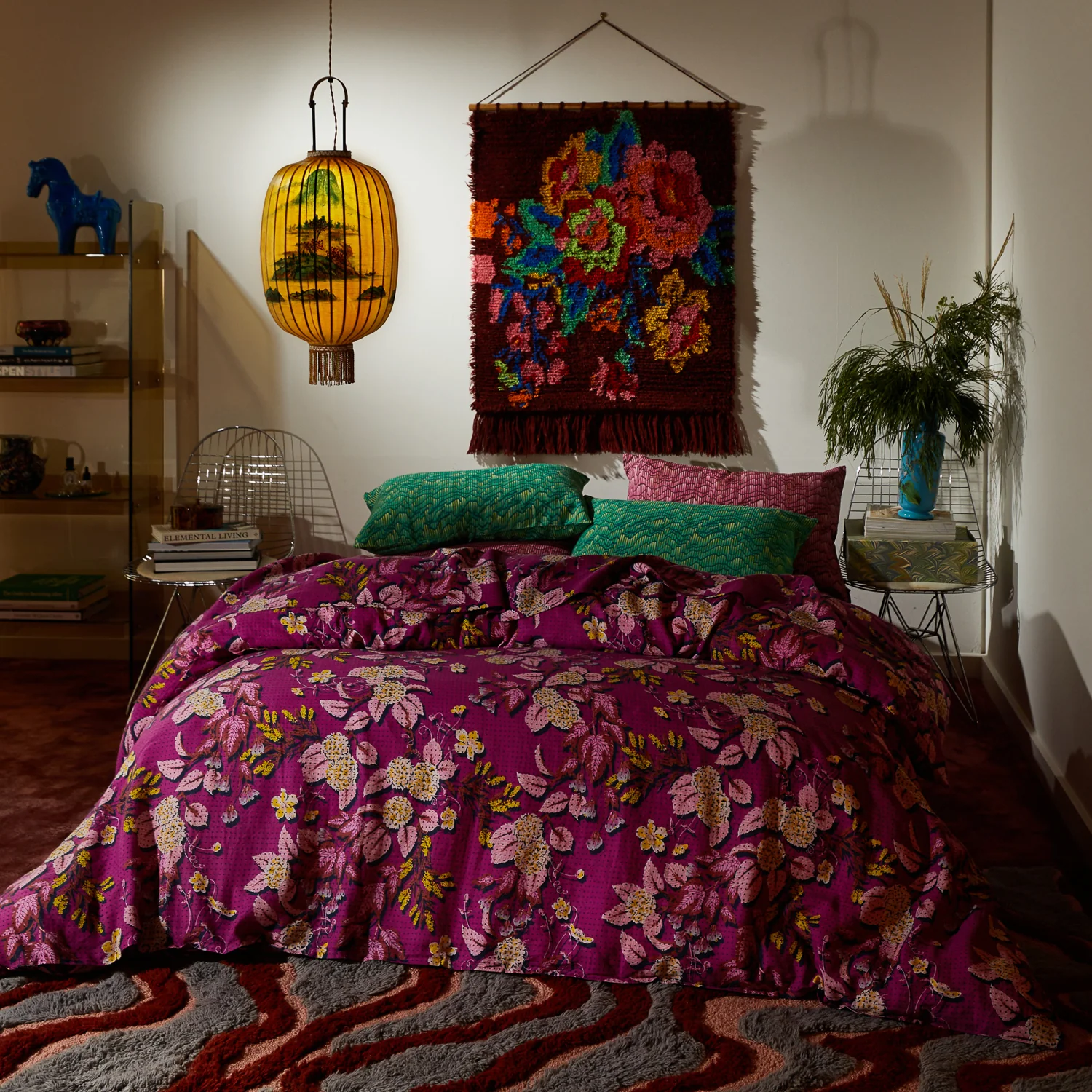 Hanna Linen Pillowcase Set - Pansy - Image 4