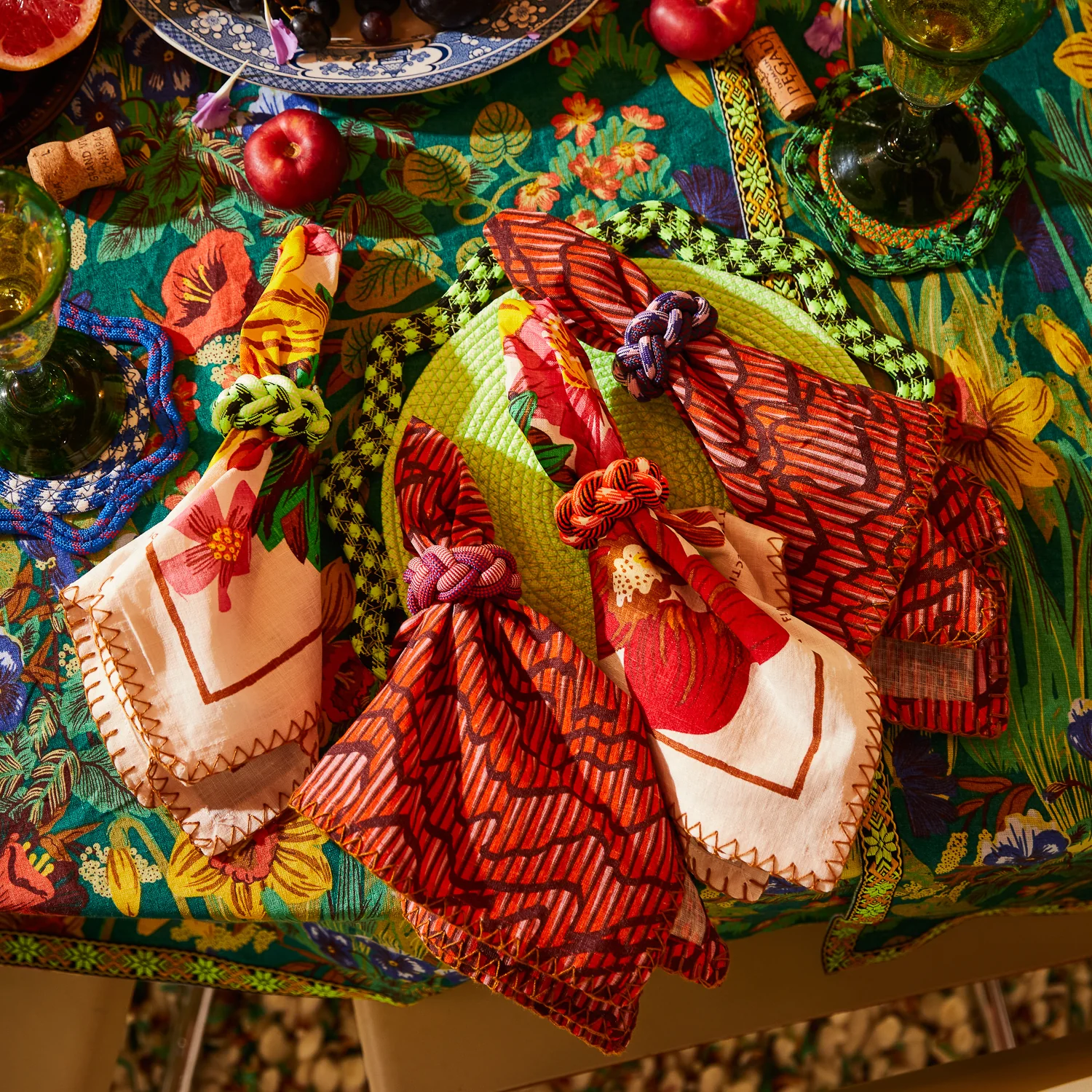 Hanna Napkin Set - Orangerie - Image 2