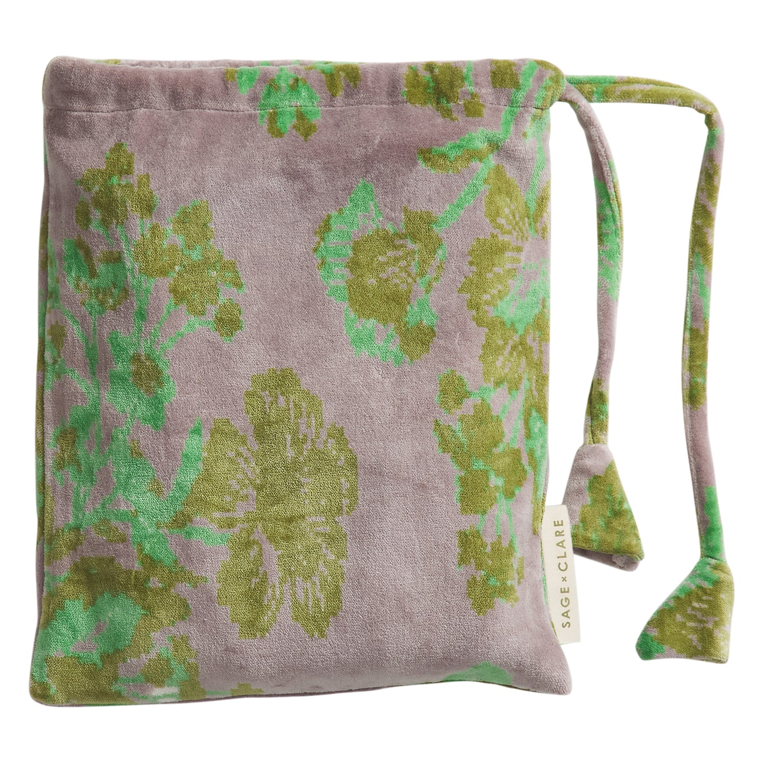 Hazel Velvet Pillowcase - Mink Grey - Image 8