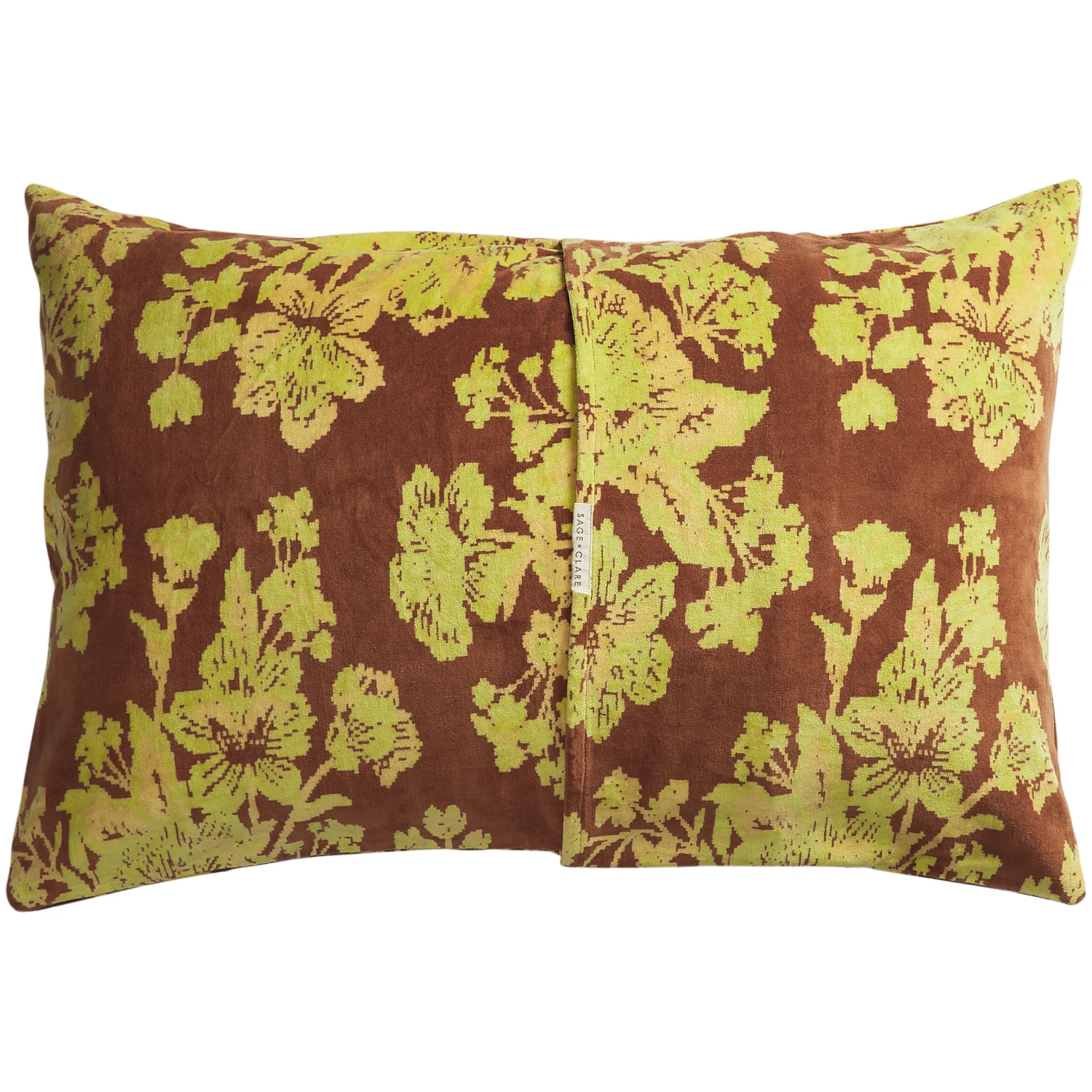Hazel Velvet Pillowcase - Russet - Image 6