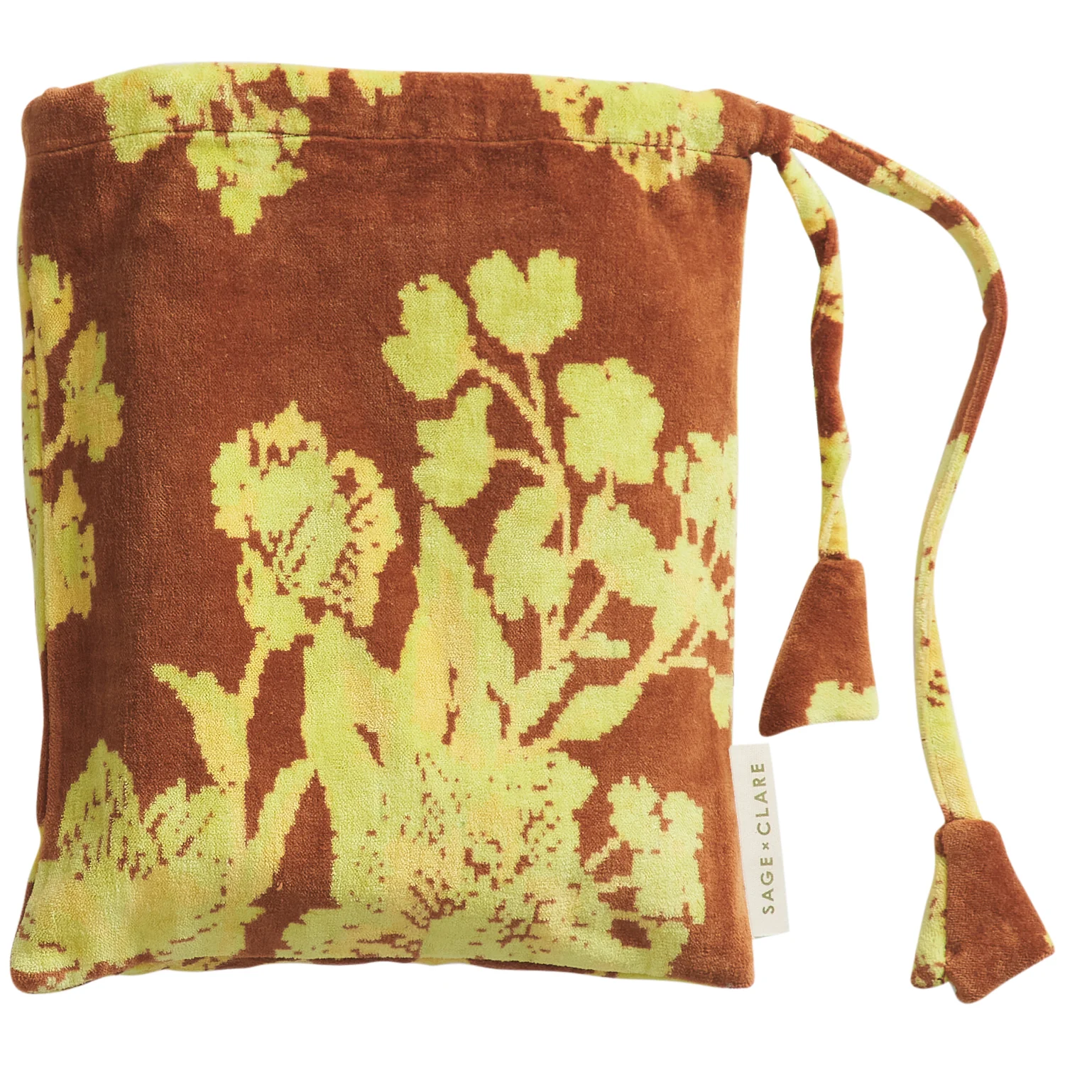Hazel Velvet Pillowcase - Russet - Image 7