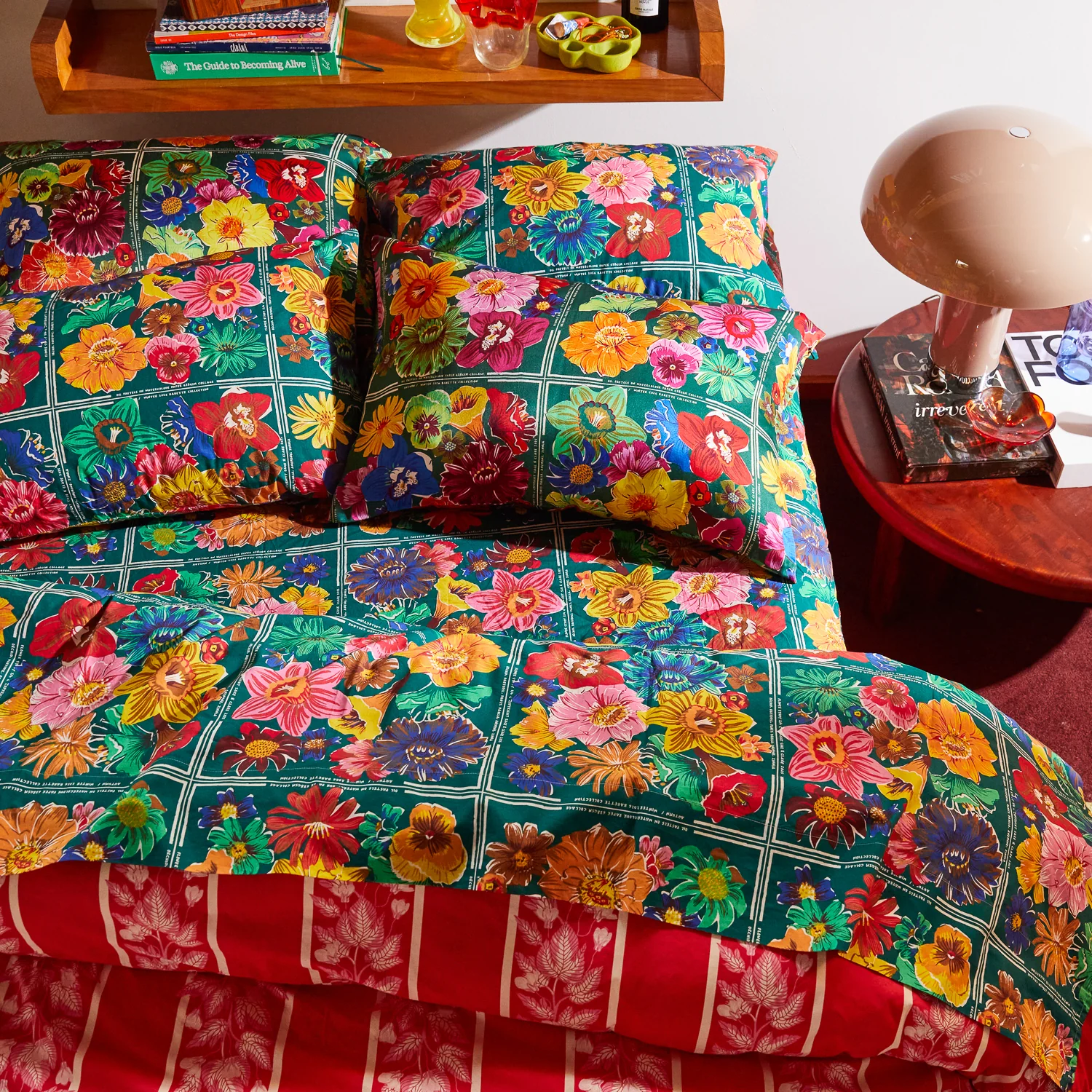 Ines Cotton Sheets - Verdant - Image 2