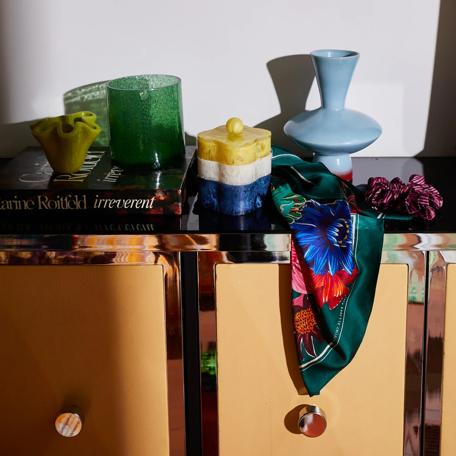 Ines Silk Scarf - Image 8