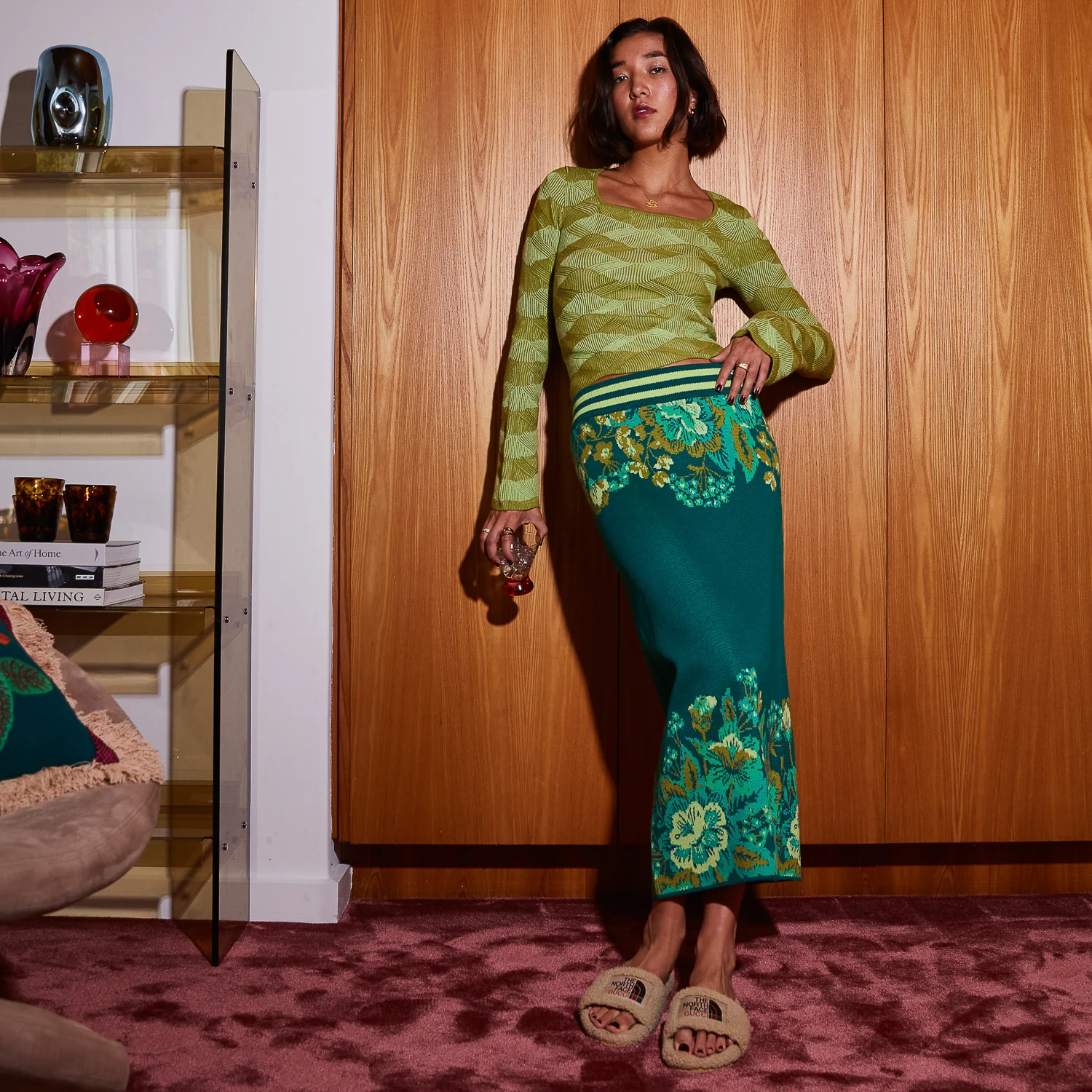 Ingrid Knit Top - Juniper - Image 7