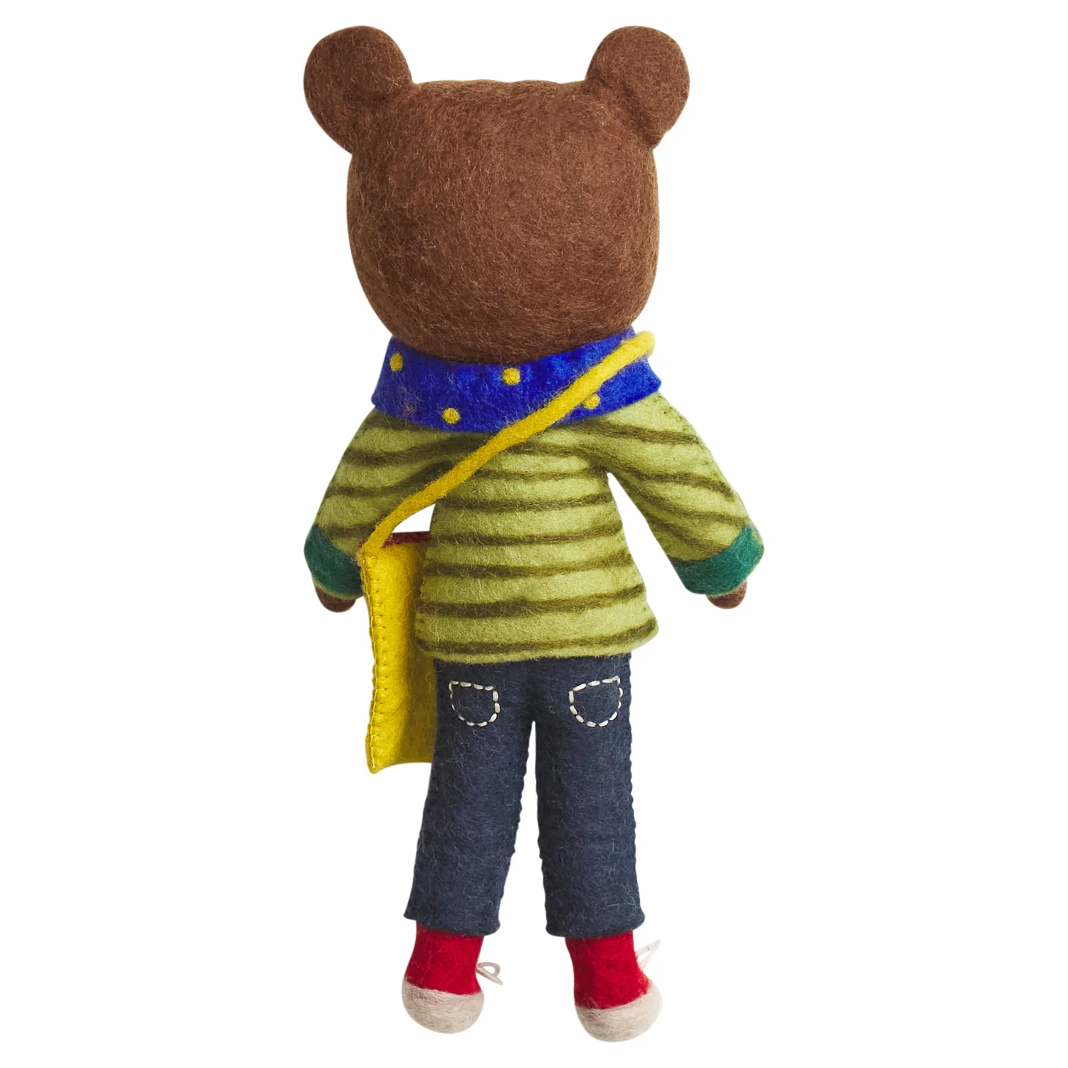 Isaac Felt Bear Toy - Image 7