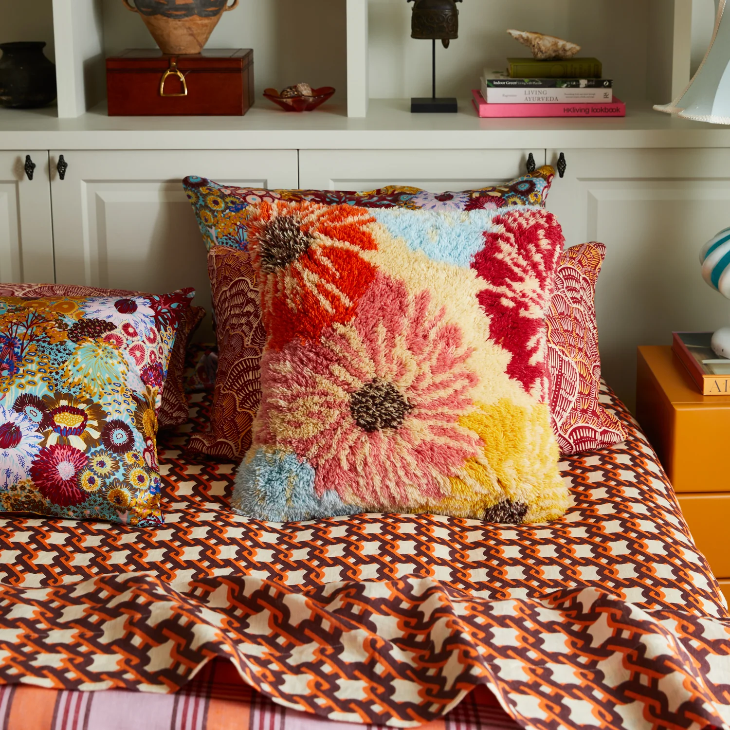 Isabella Shag Cushion - Image 2