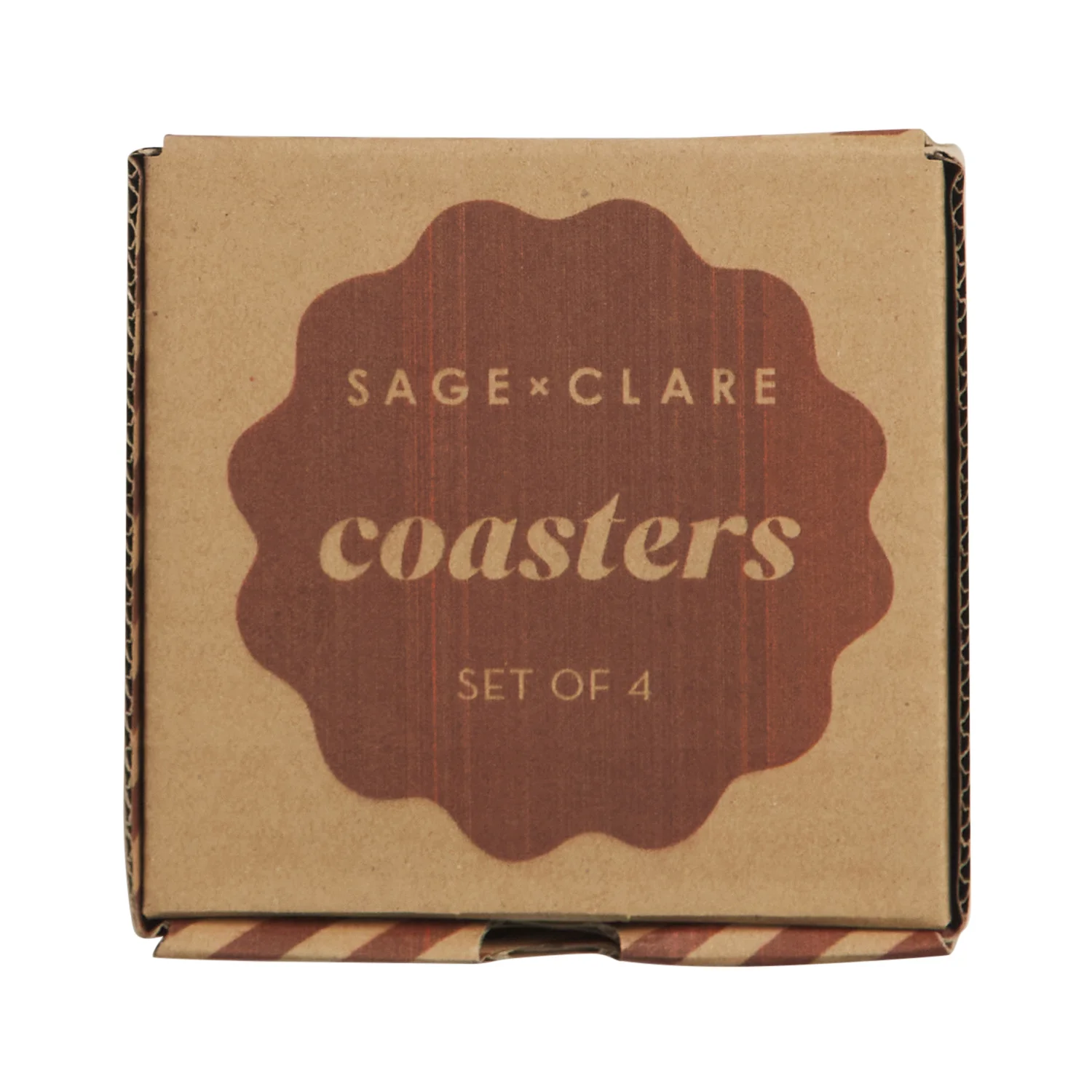 Isla Coaster Set - Crimson - Image 9