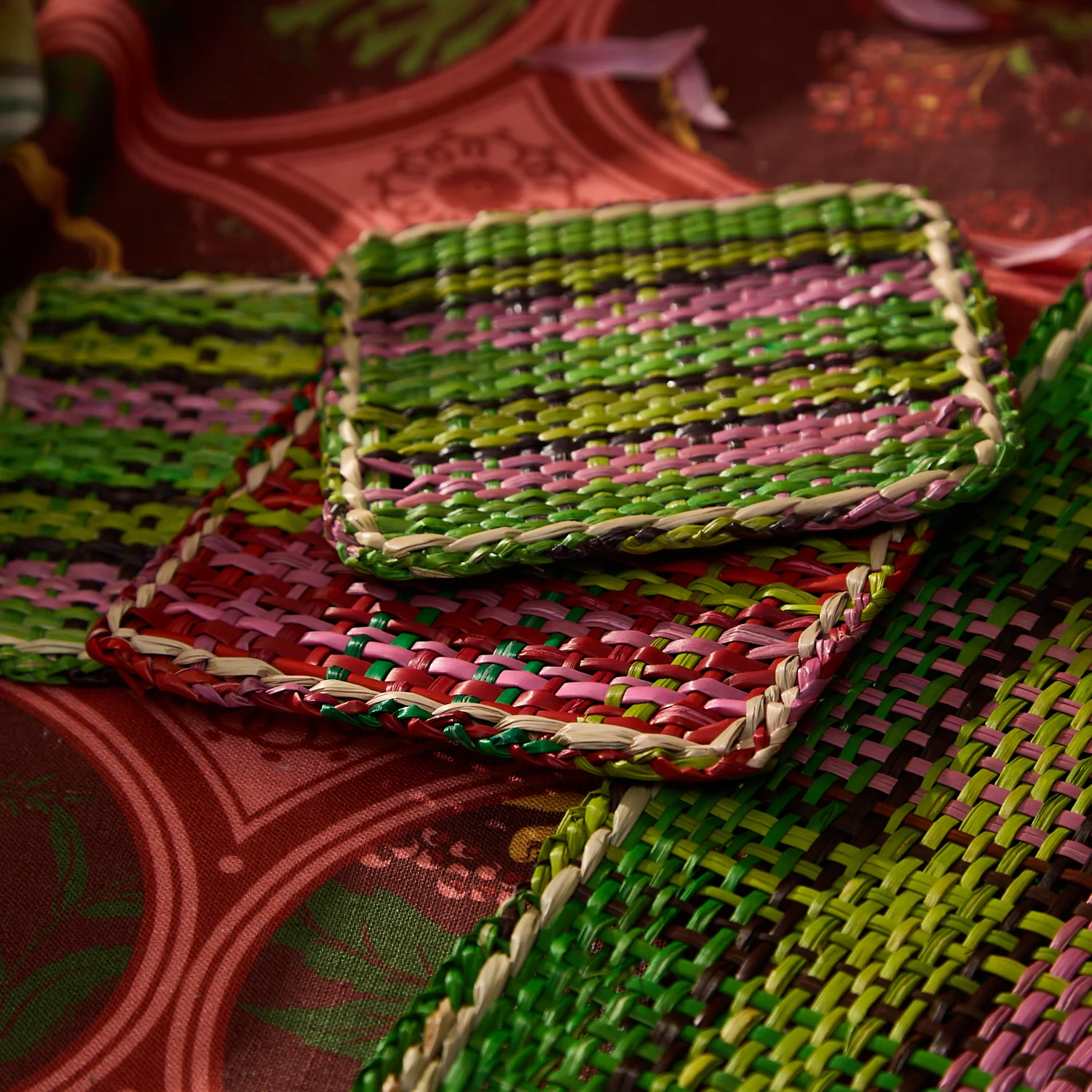 Isla Coaster Set - Key Lime - Image 4
