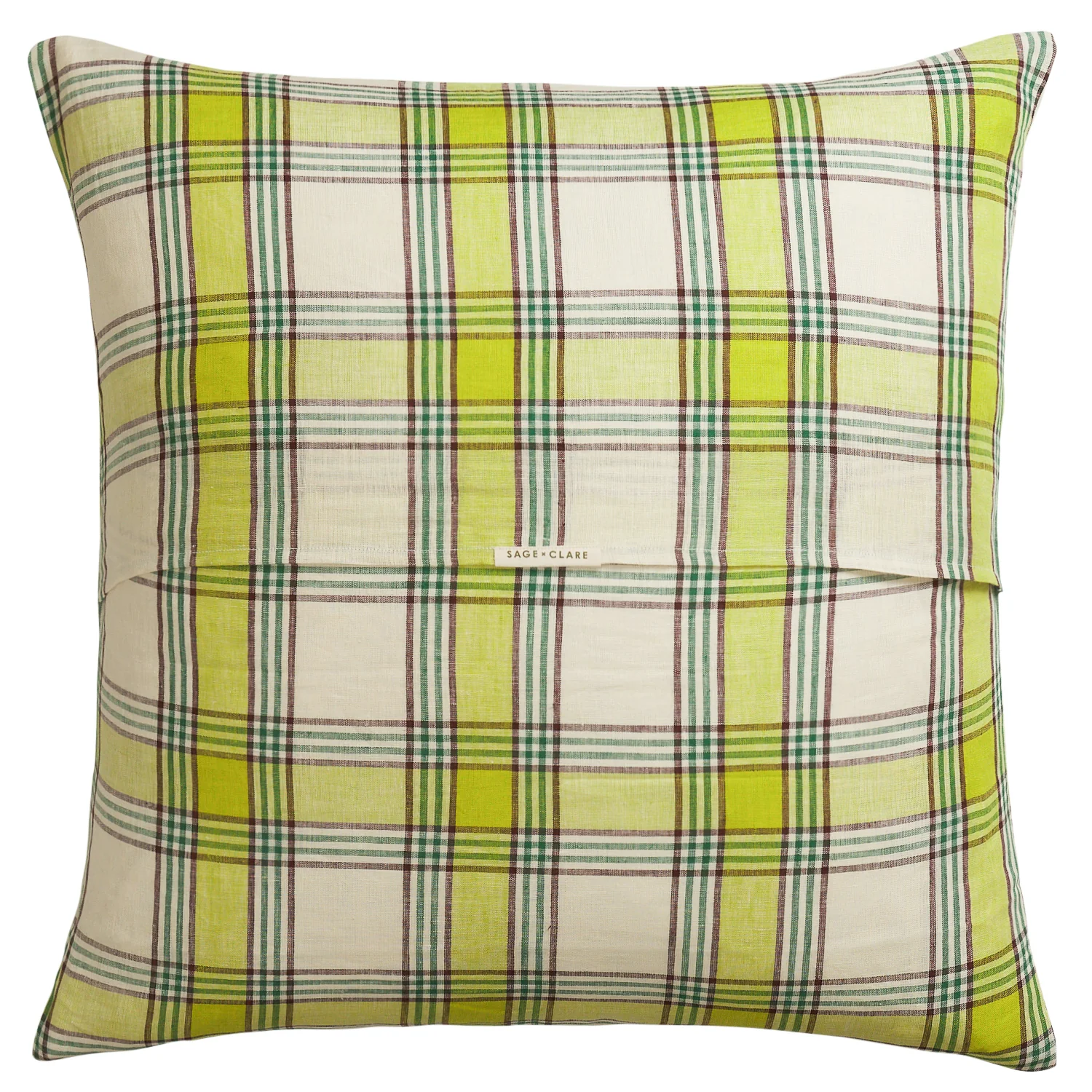 Isla Linen Euro Pillowcase Set - Anise - Image 3