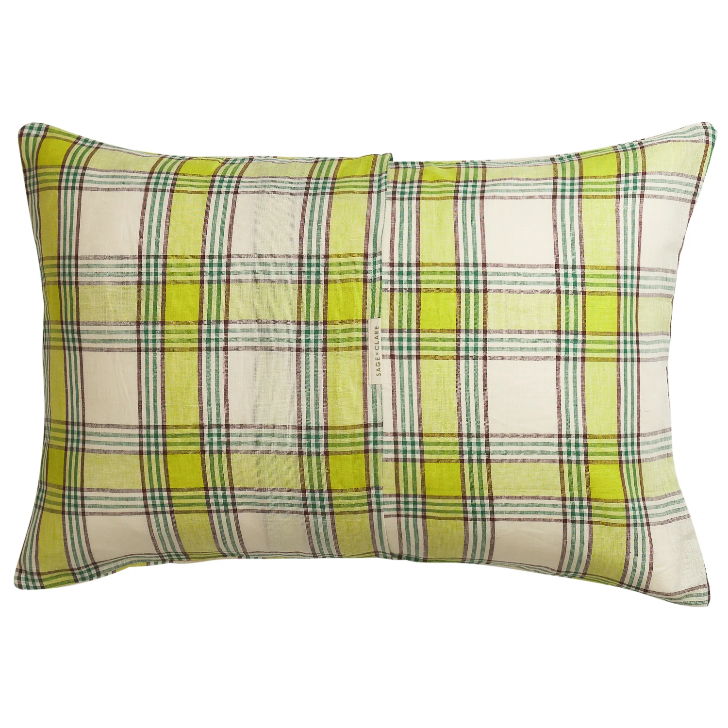 Isla Linen Pillowcase Set - Anise - Image 3