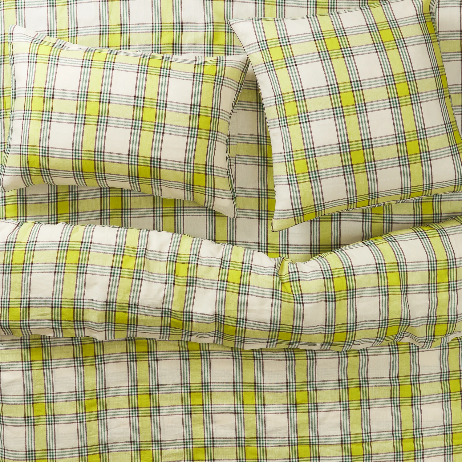 Isla Linen Quilt Cover - Anise - Image 3