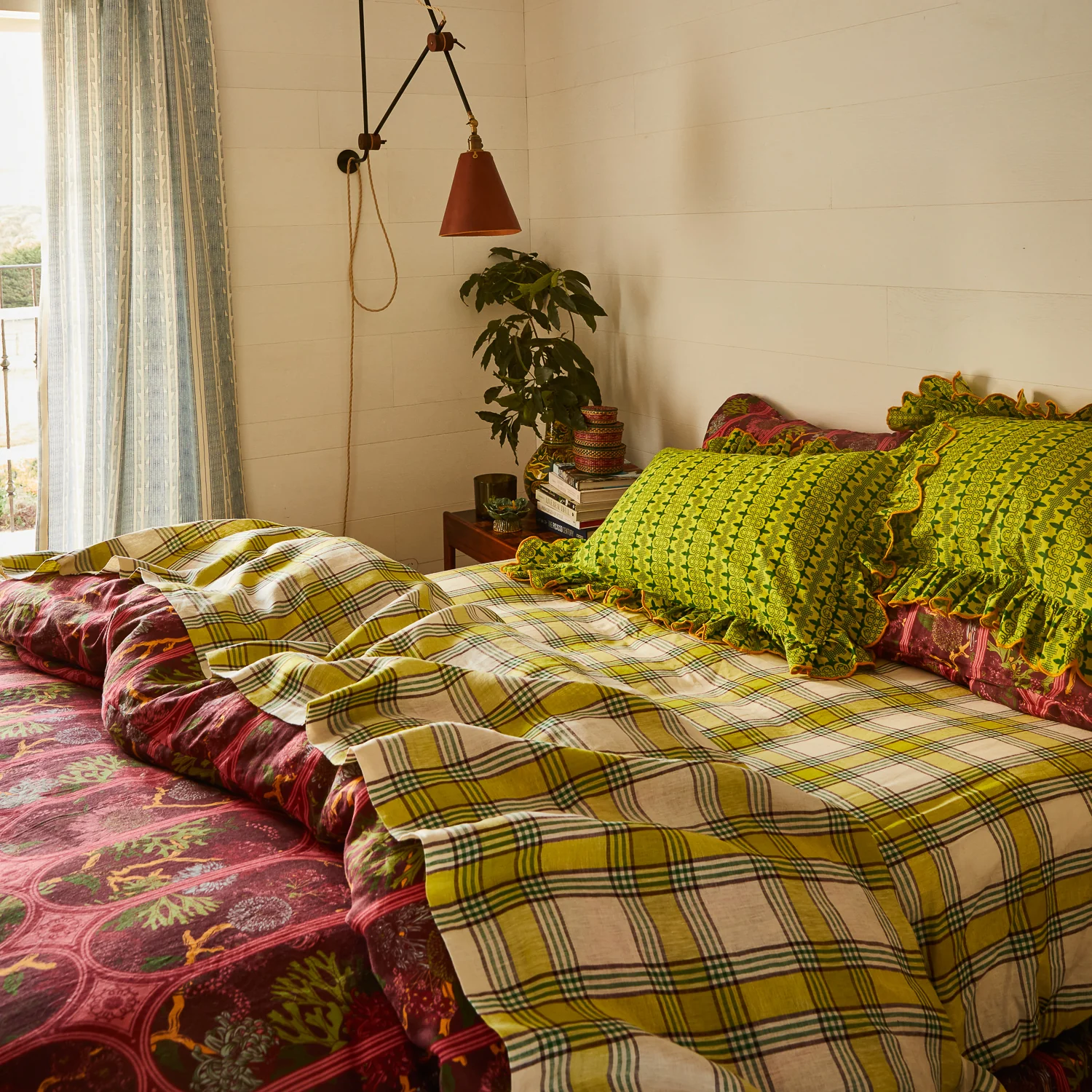 Isla Linen Sheets - Anise - Image 2