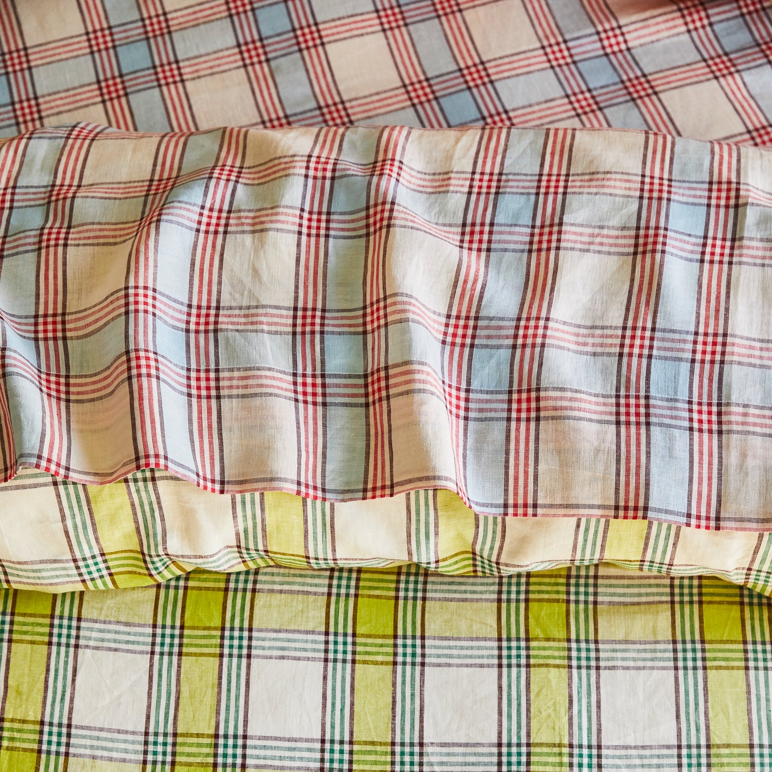 Isla Linen Sheets - Cerulean - Image 4
