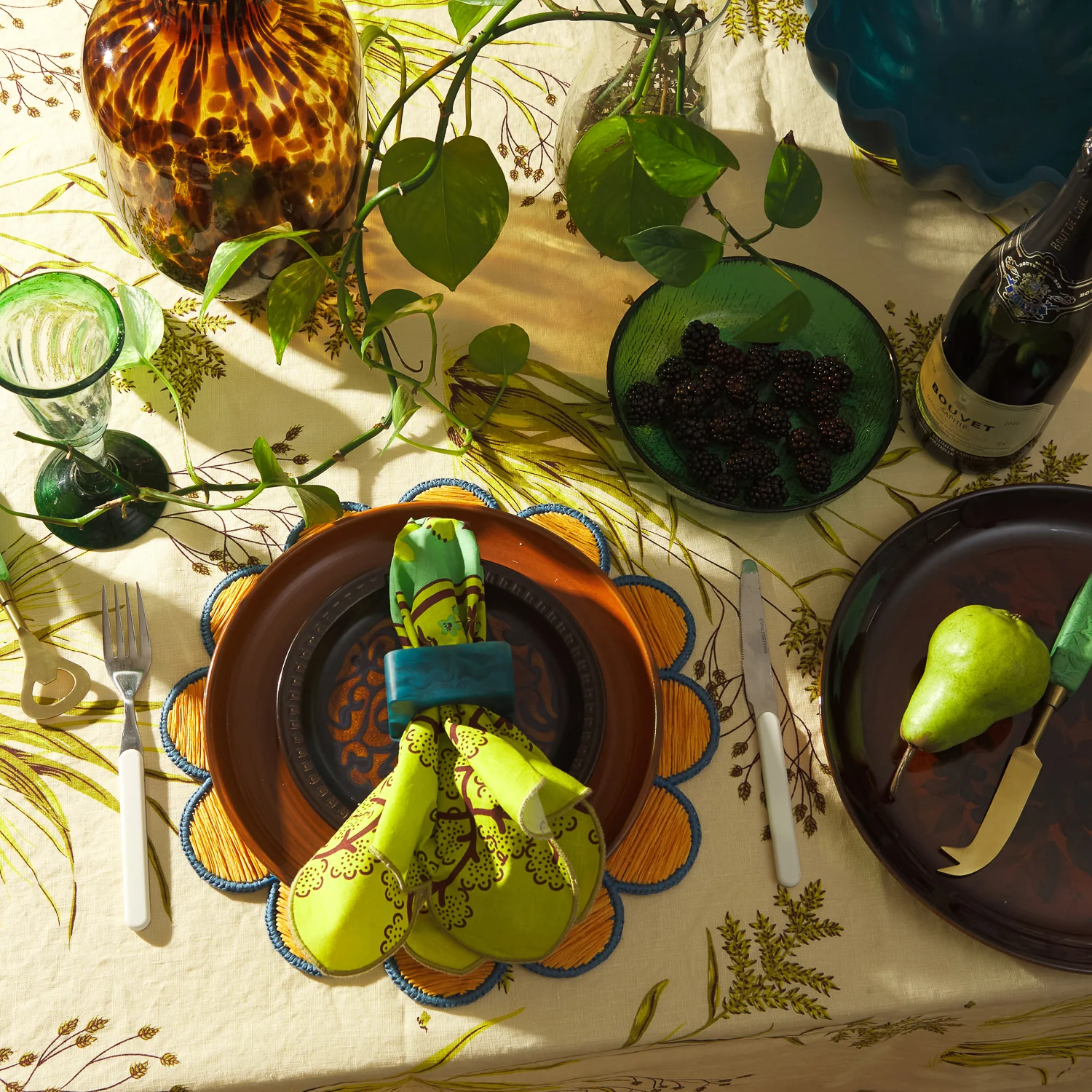 Jara Napkin Ring - Capri - Image 4