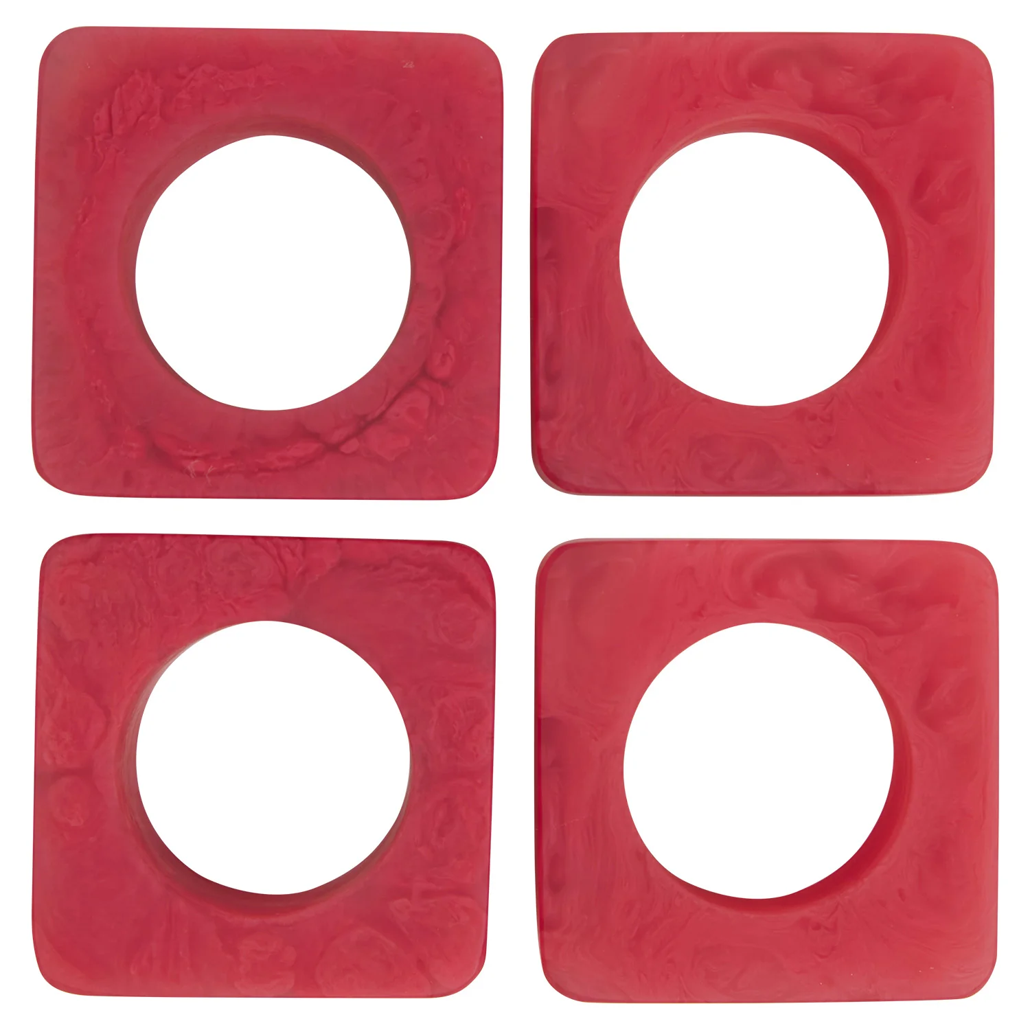 Jara Napkin Ring - Raspberry - Image 4