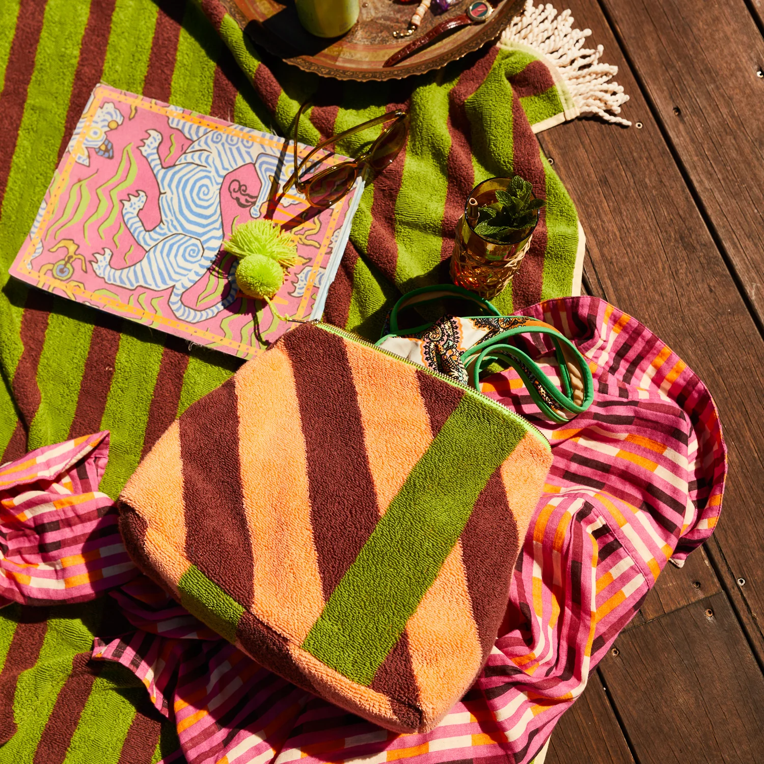 Jarita Terry Pouch - Desert - Image 6