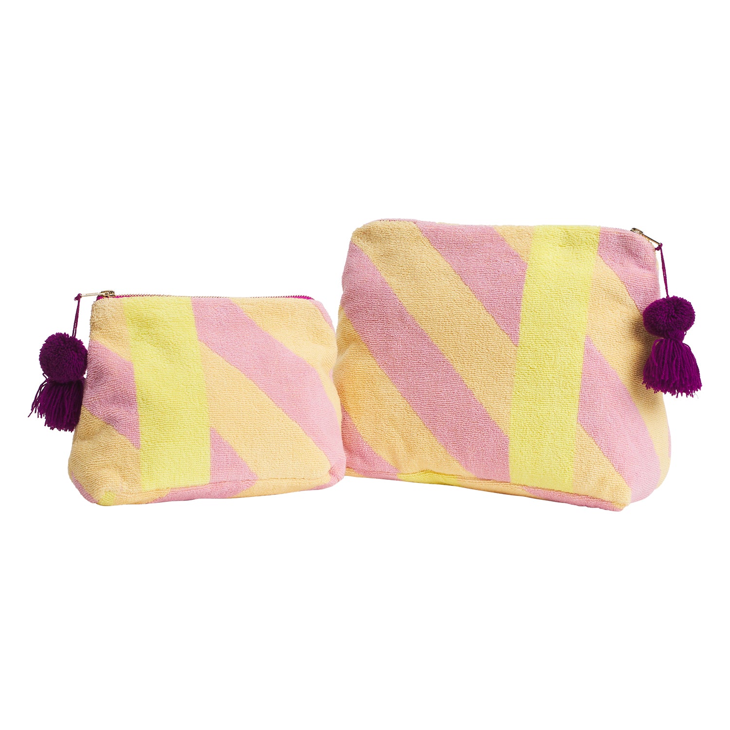 Jarita Terry Pouch - Mauve - Image 5
