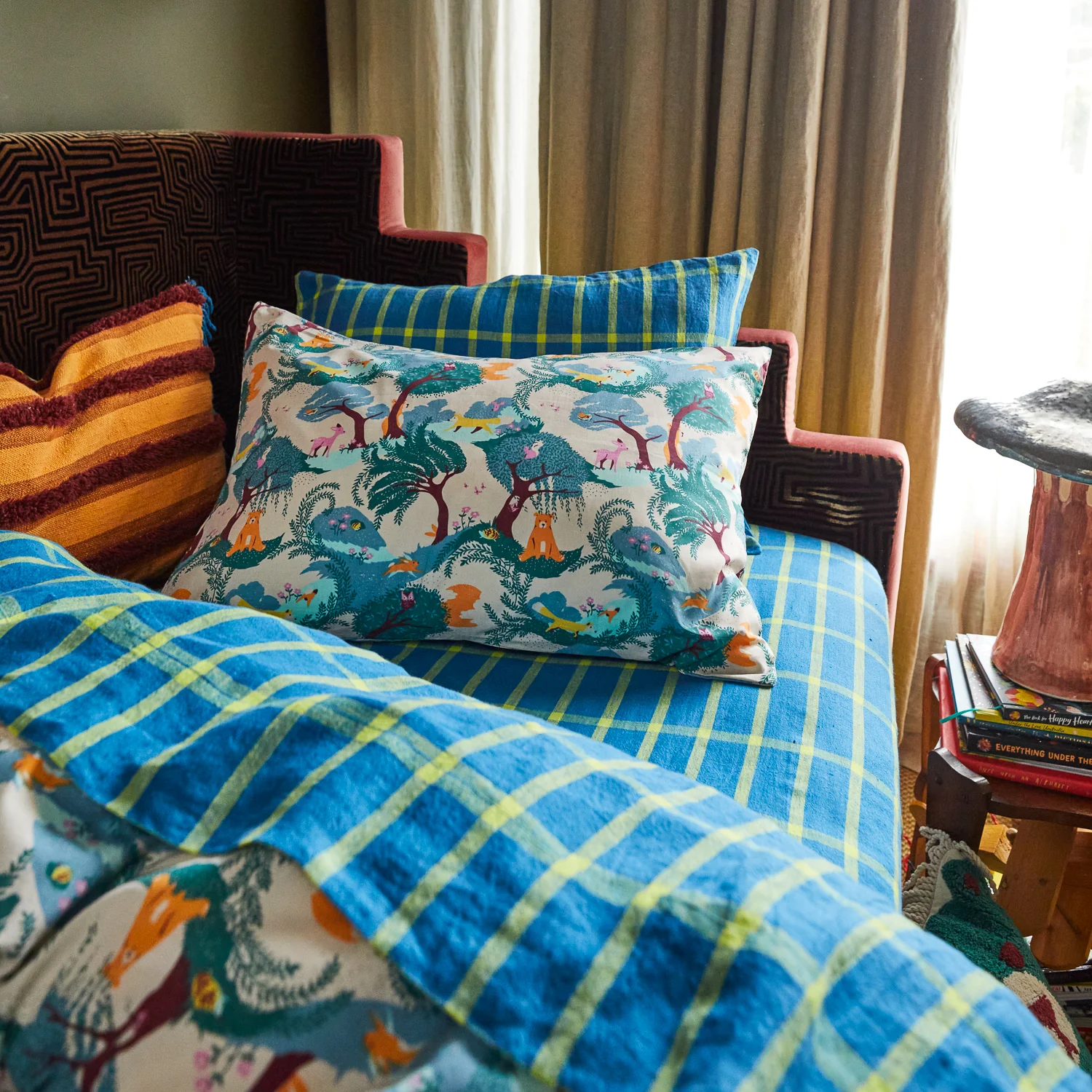 Jarvis Cotton Pillowcase Set - Image 2