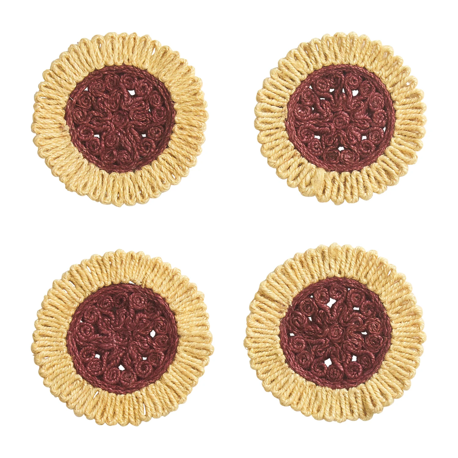 Jaya Coaster Set - Plumberry - Image 11