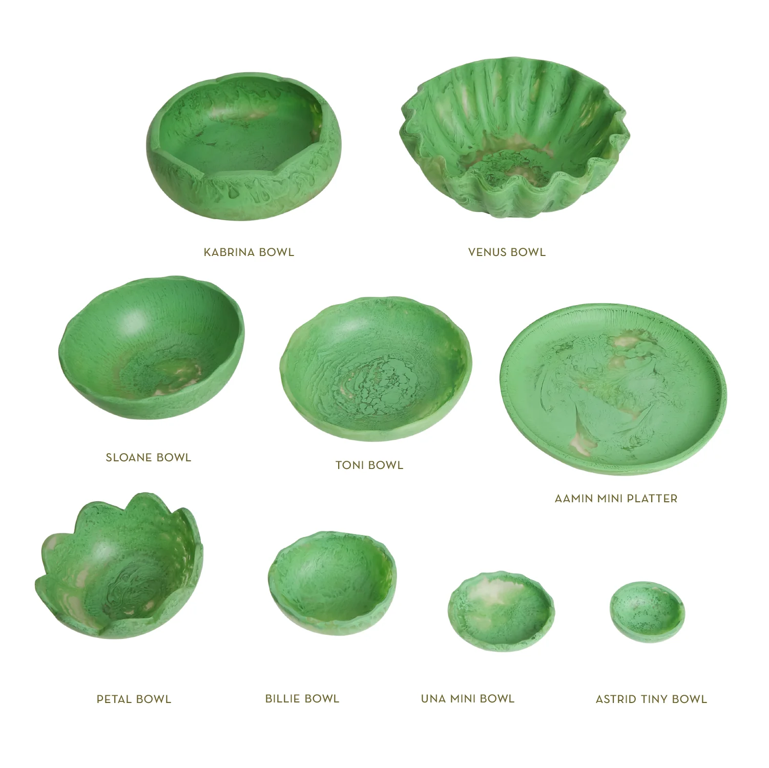 Kabrina  Bowl - Emerald - Image 5