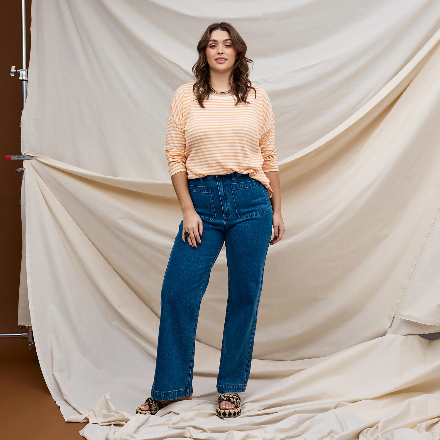 Kaeya Knit Top - Desert - Image 3