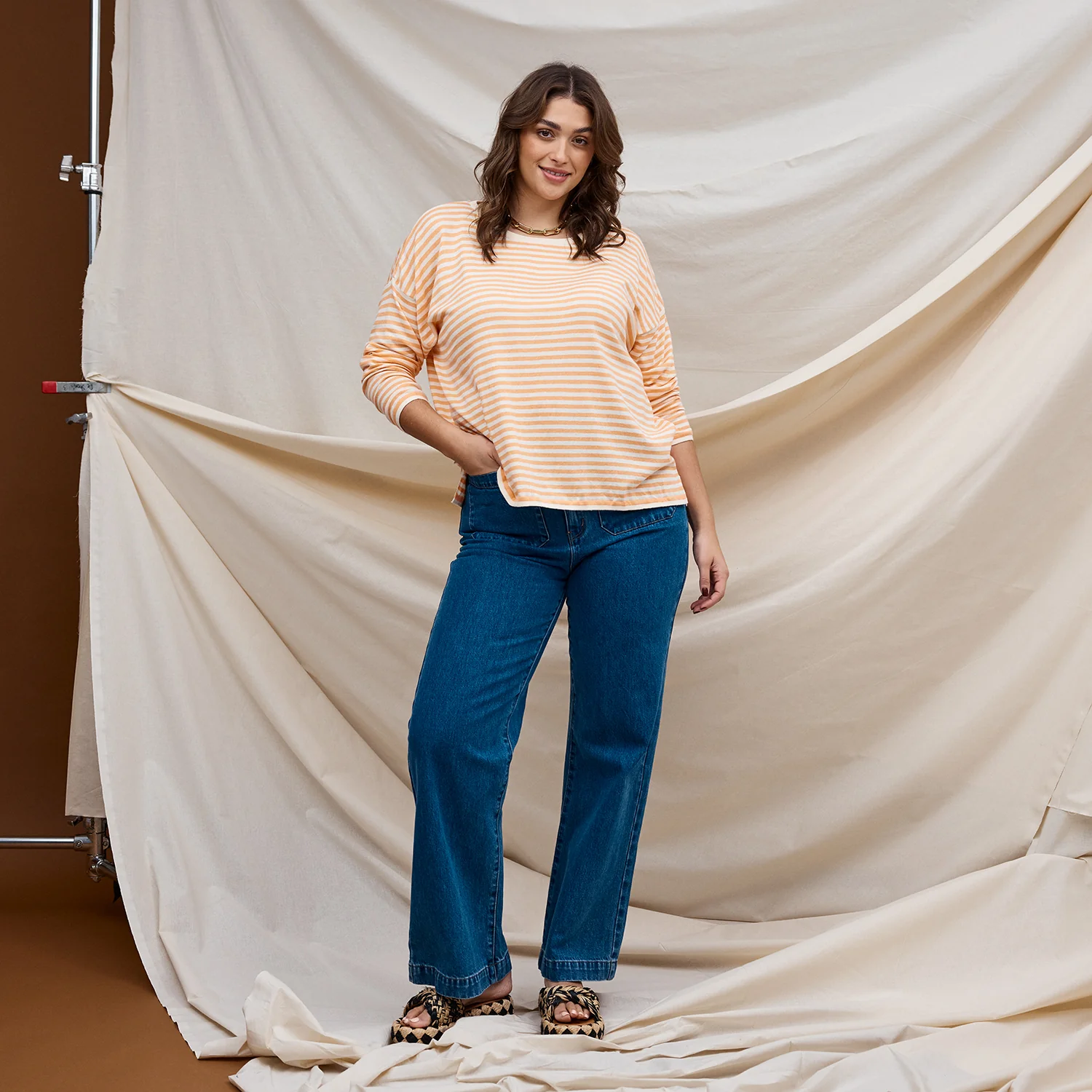 Kaeya Knit Top - Desert - Image 4