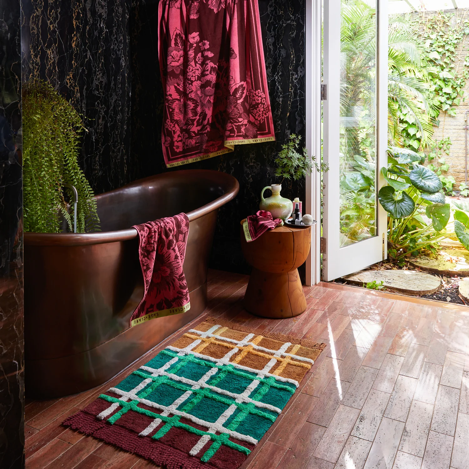 Karina Bath Mat - Verdant - Image 5