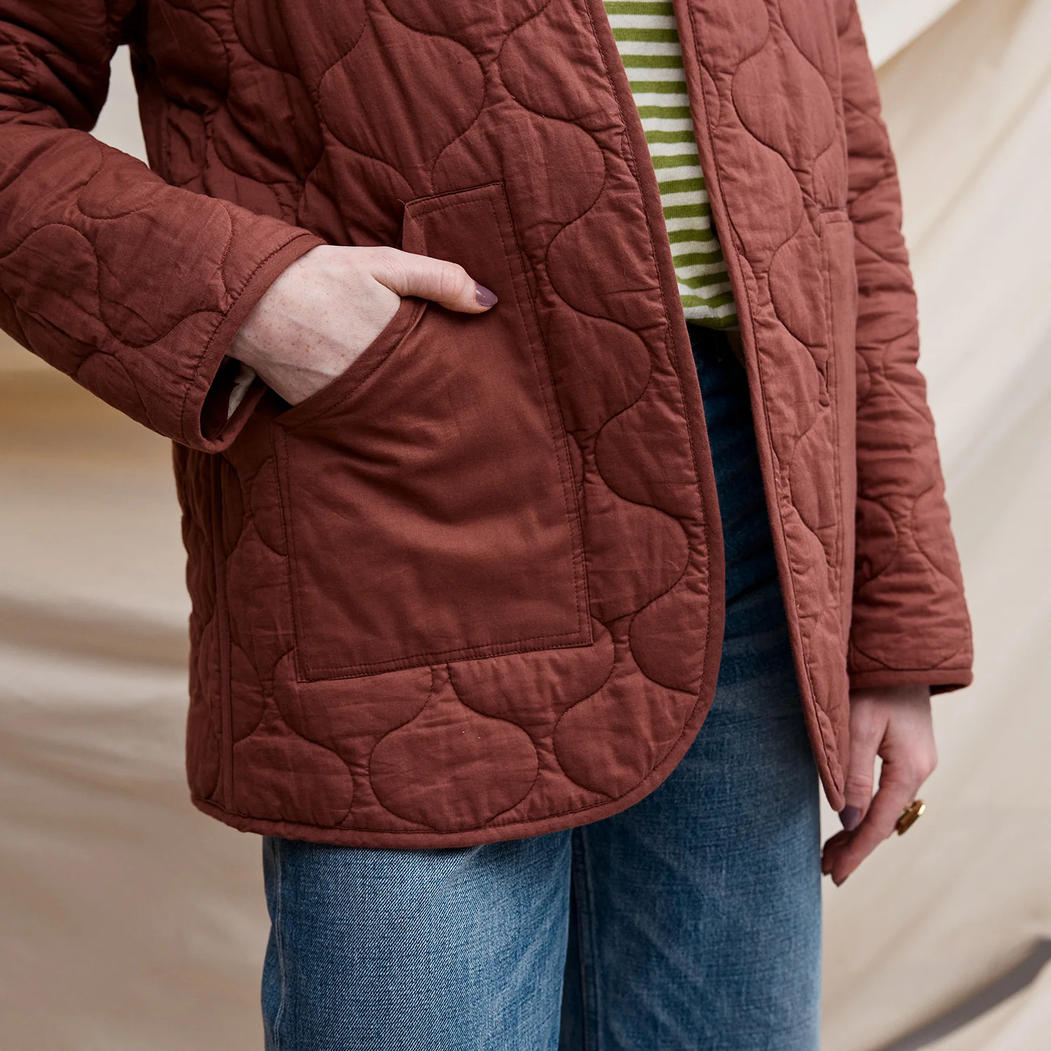 Lata Quilted Jacket - Image 8
