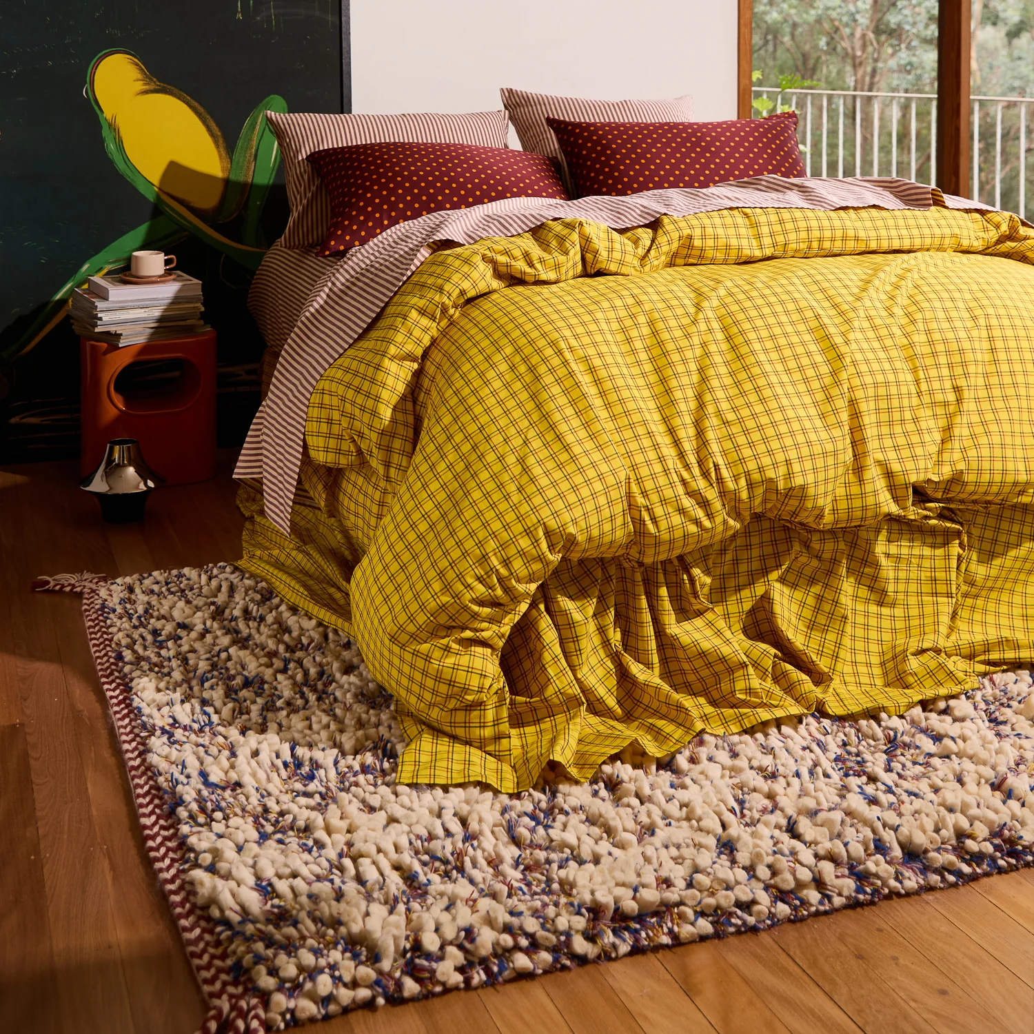 Lazlo Tufted Rug - Thistle - Image 2