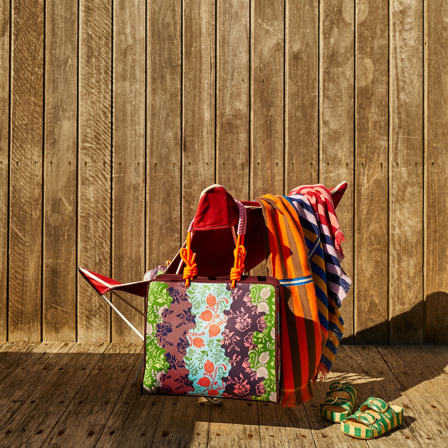Leilani Tote Bag - Garnet - Image 4