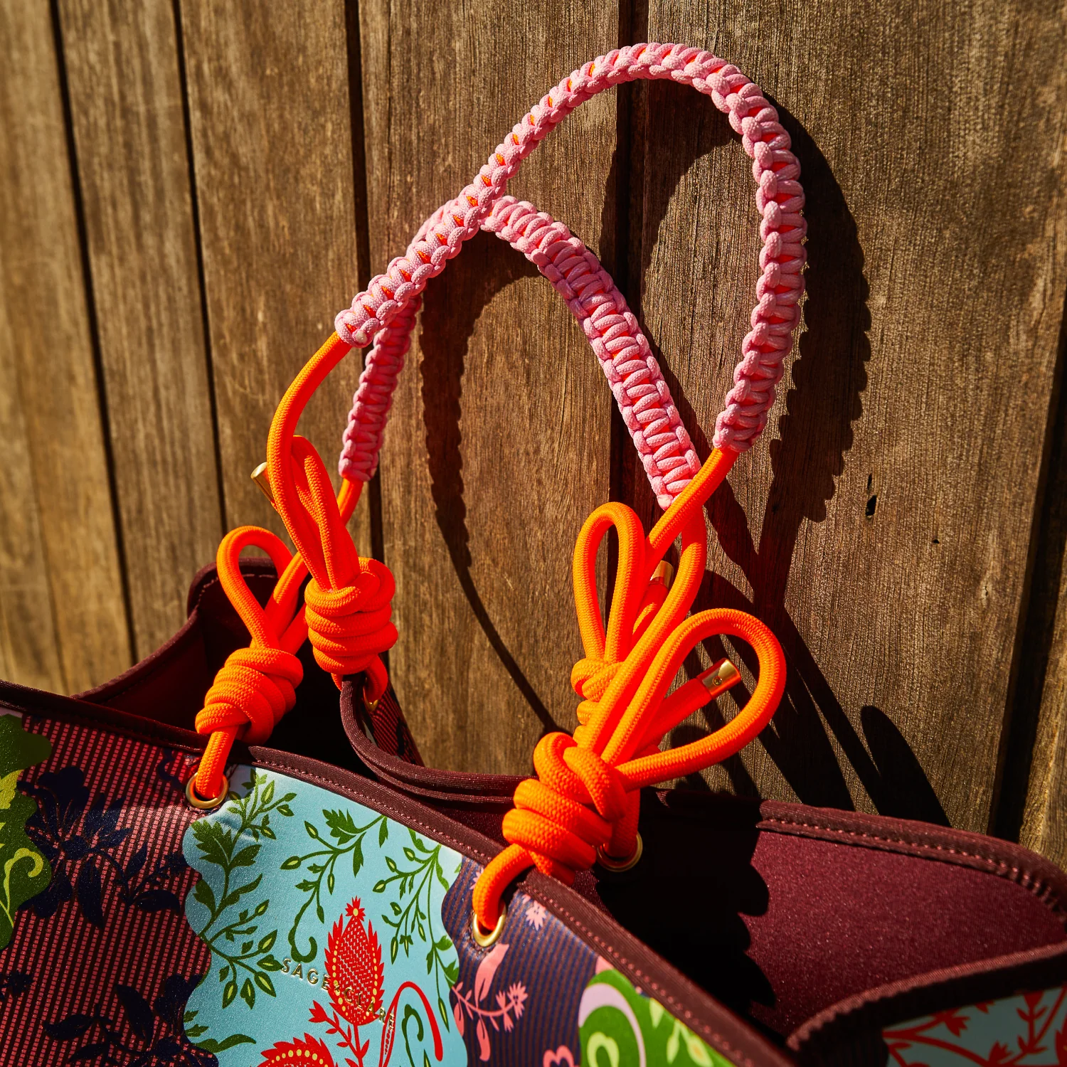 Leilani Tote Bag - Garnet - Image 5