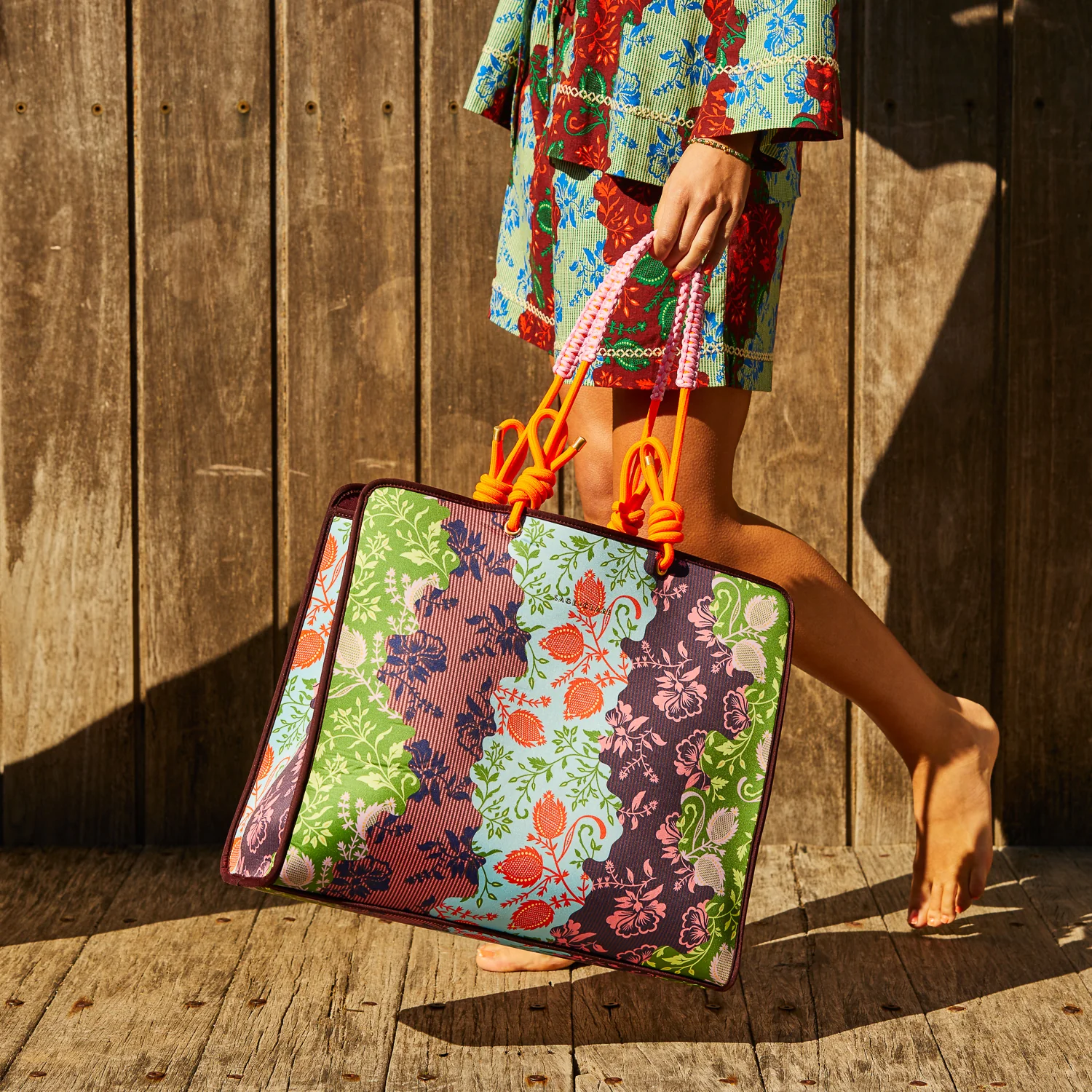 Leilani Tote Bag - Garnet - Image 7