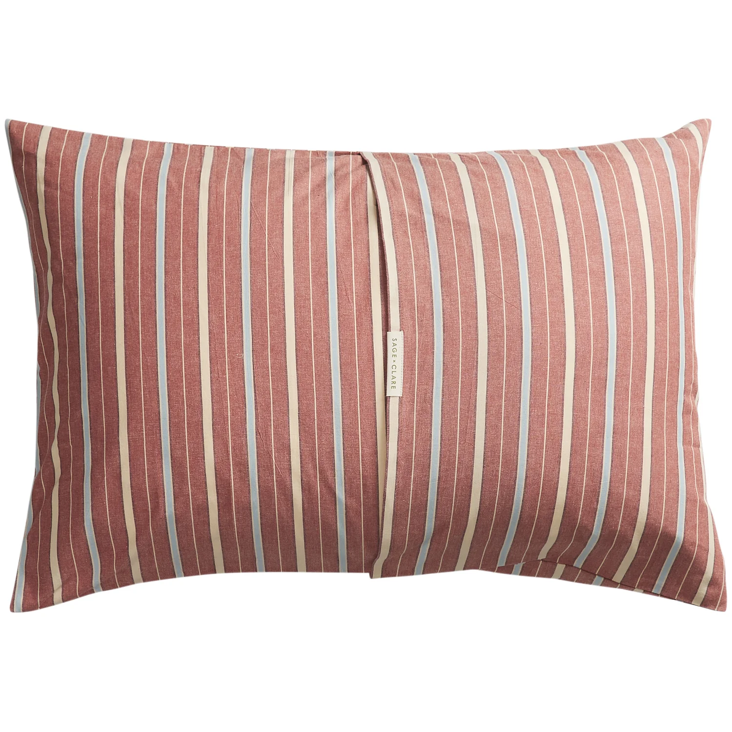 Leon Cotton Pillowcase Set - Burnt Sienna - Image 6