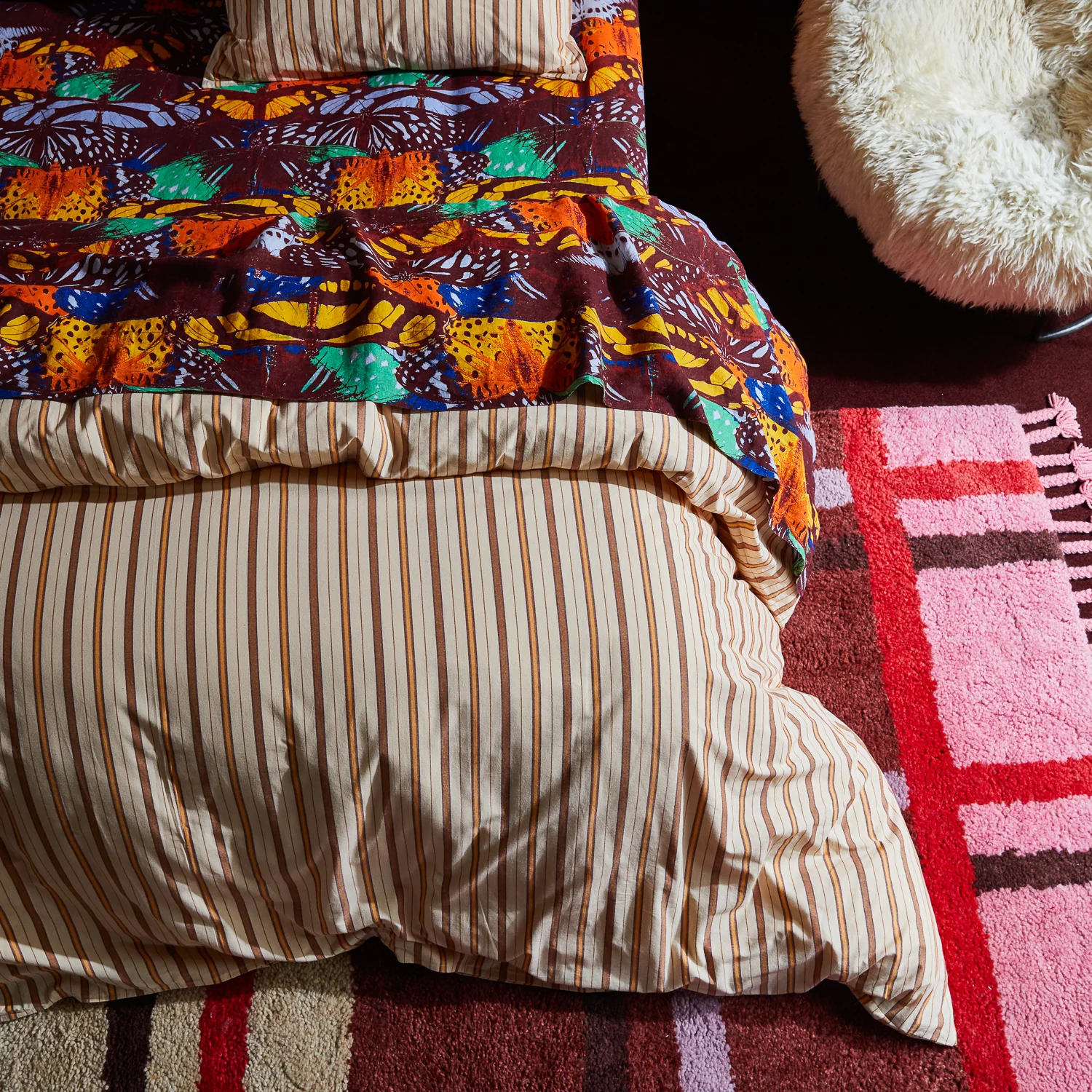 Leon Cotton Quilt Cover - Chiffon - Image 3