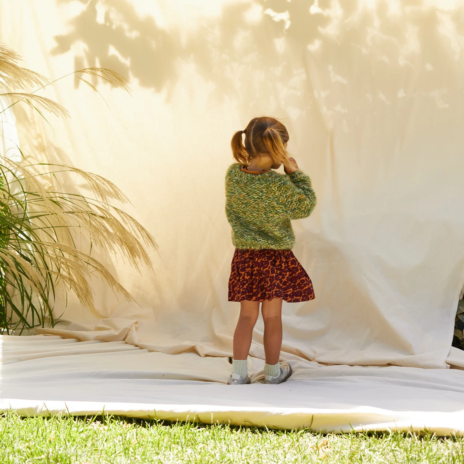 Leroy Kids Jumper - Emerald - Image 2