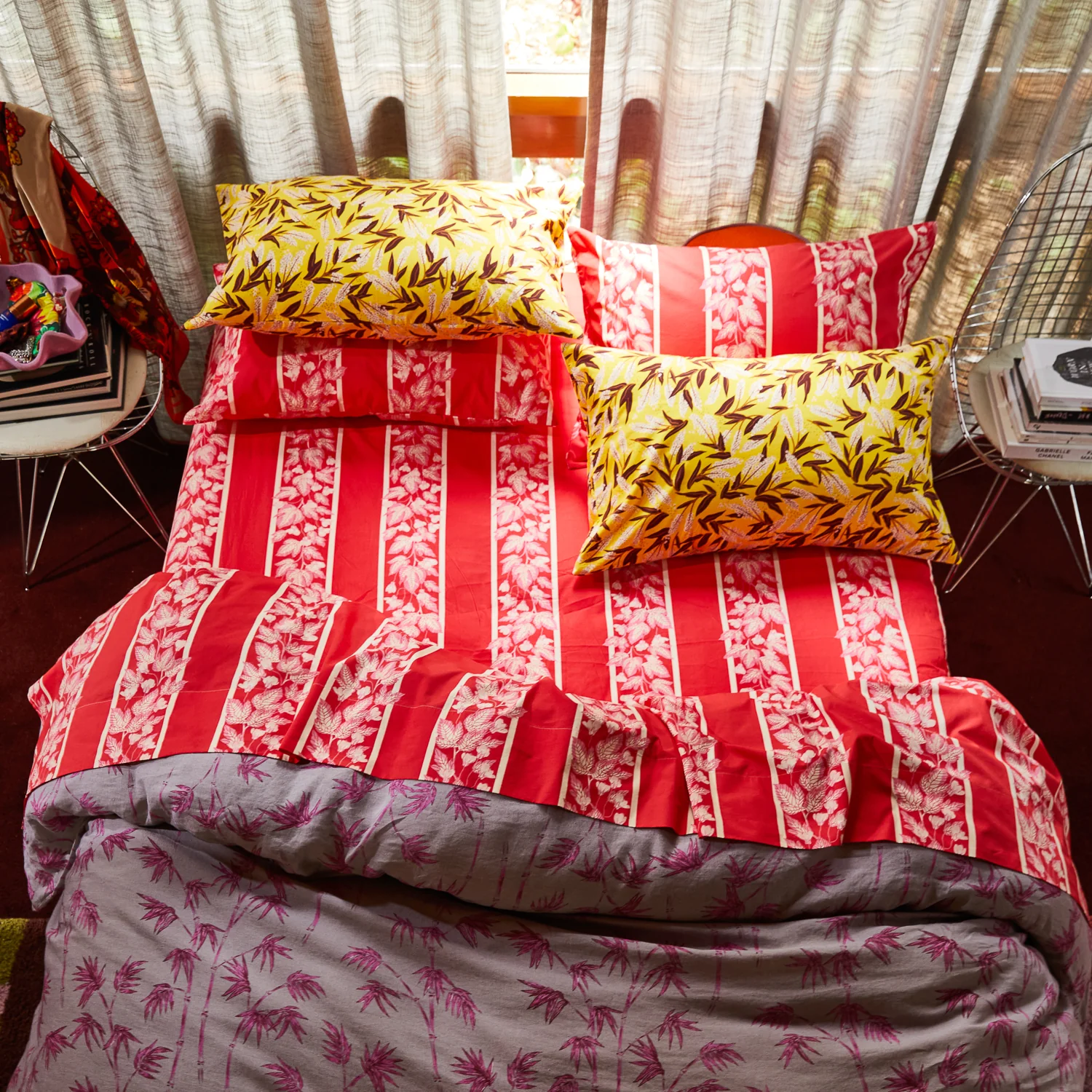 Lina Cotton Pillowcase Set - Medallion - Image 5