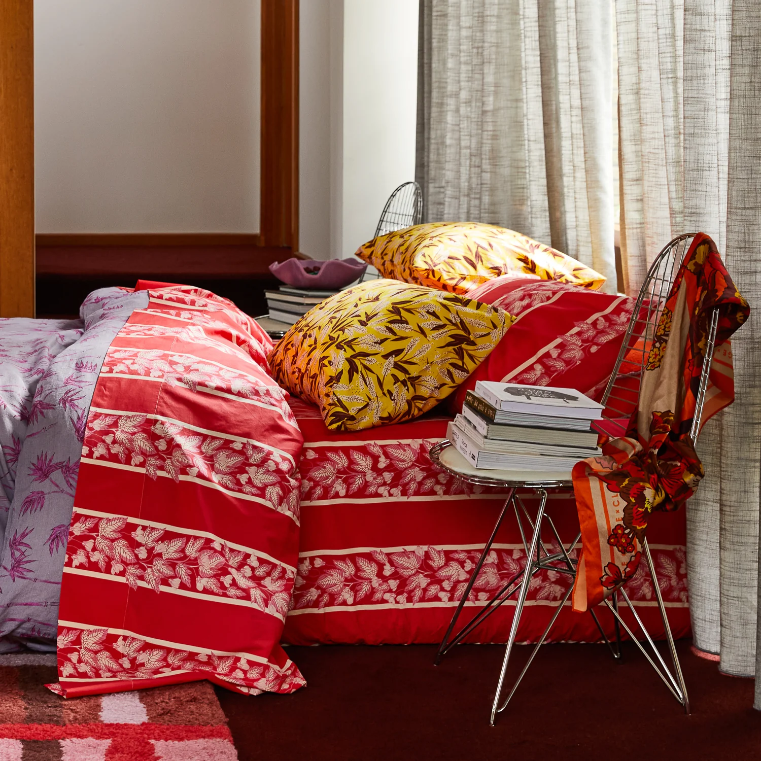 Lina Cotton Pillowcase Set - Medallion - Image 7