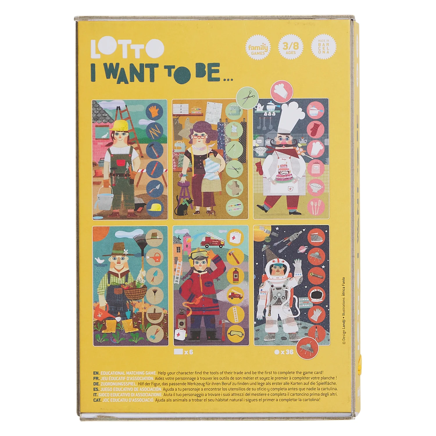 I Want To Be Lotto - Matching Game - Image 4
