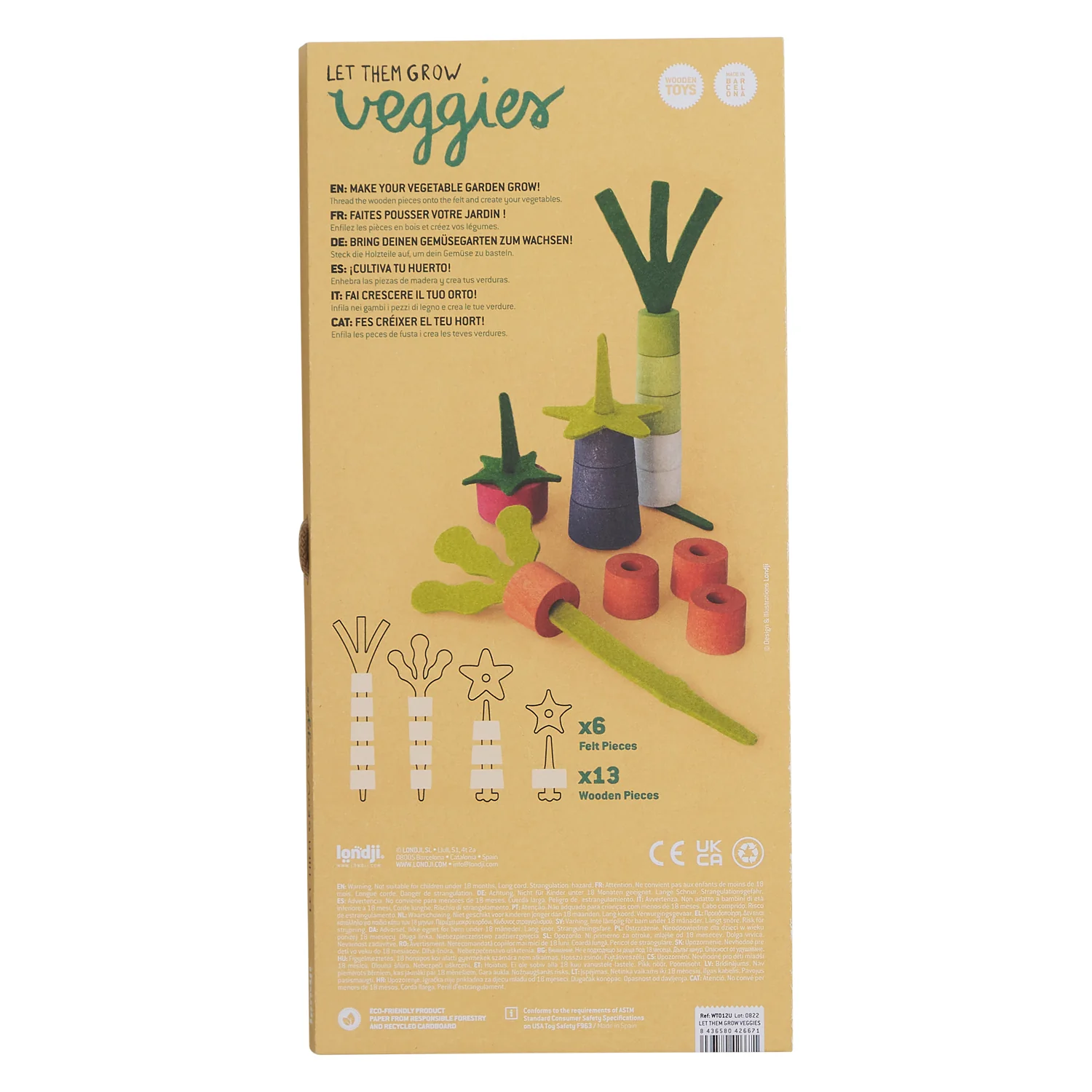Let Them Grow Veggies - Lacing Game - Image 7